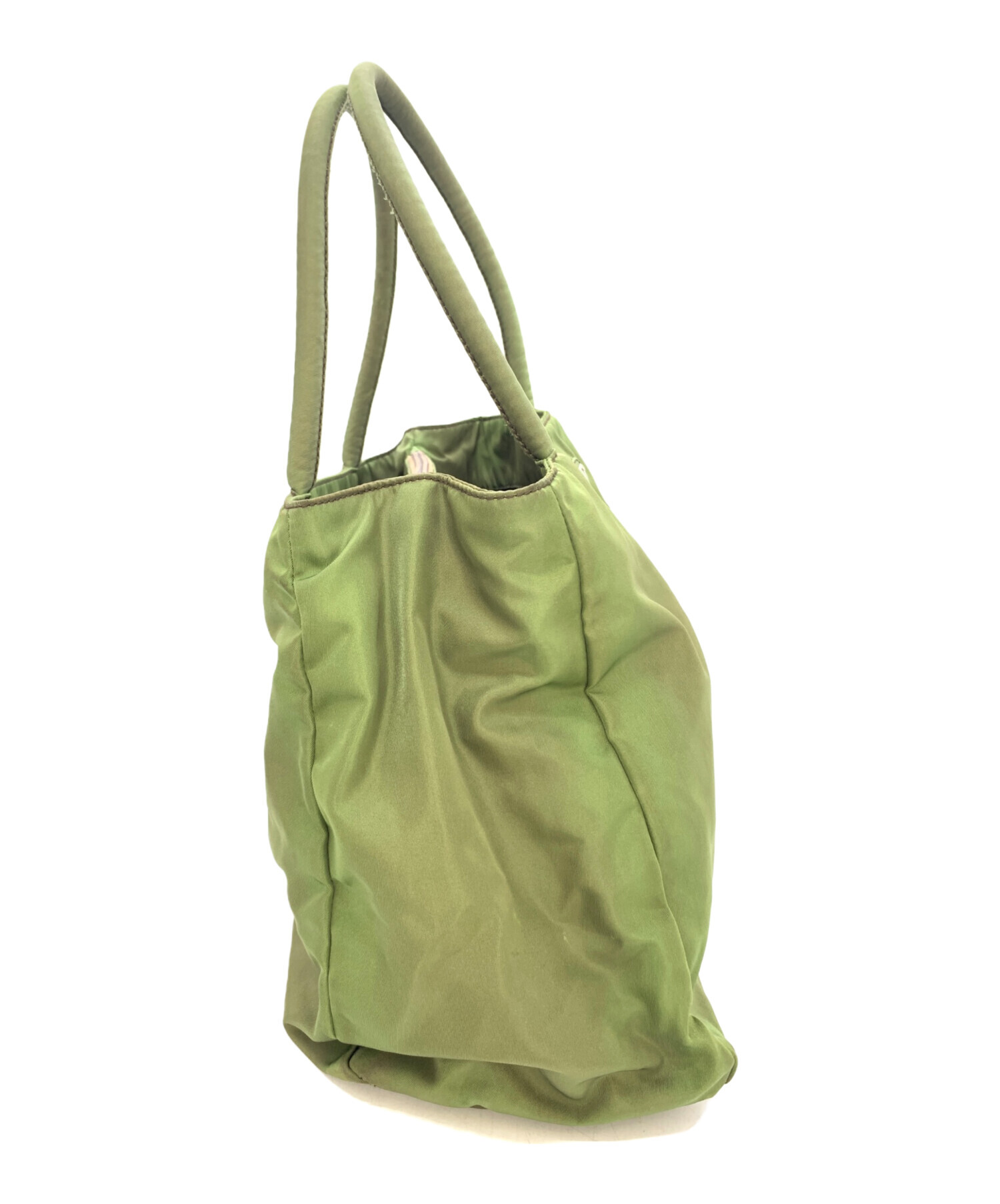 中古・古着通販】PRADA (プラダ) ハンドバッグ グリーン｜ブランド