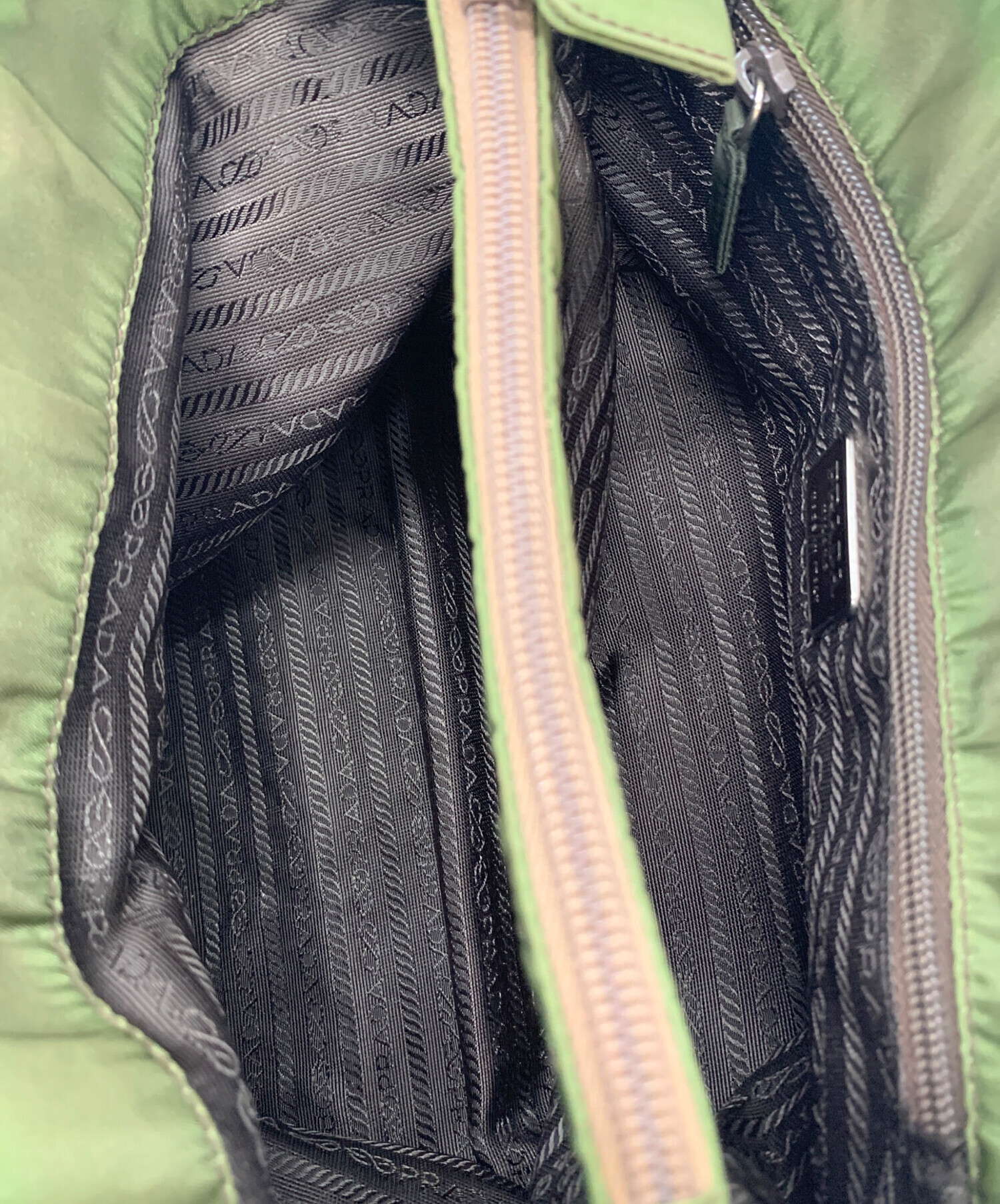 中古・古着通販】PRADA (プラダ) ハンドバッグ グリーン｜ブランド