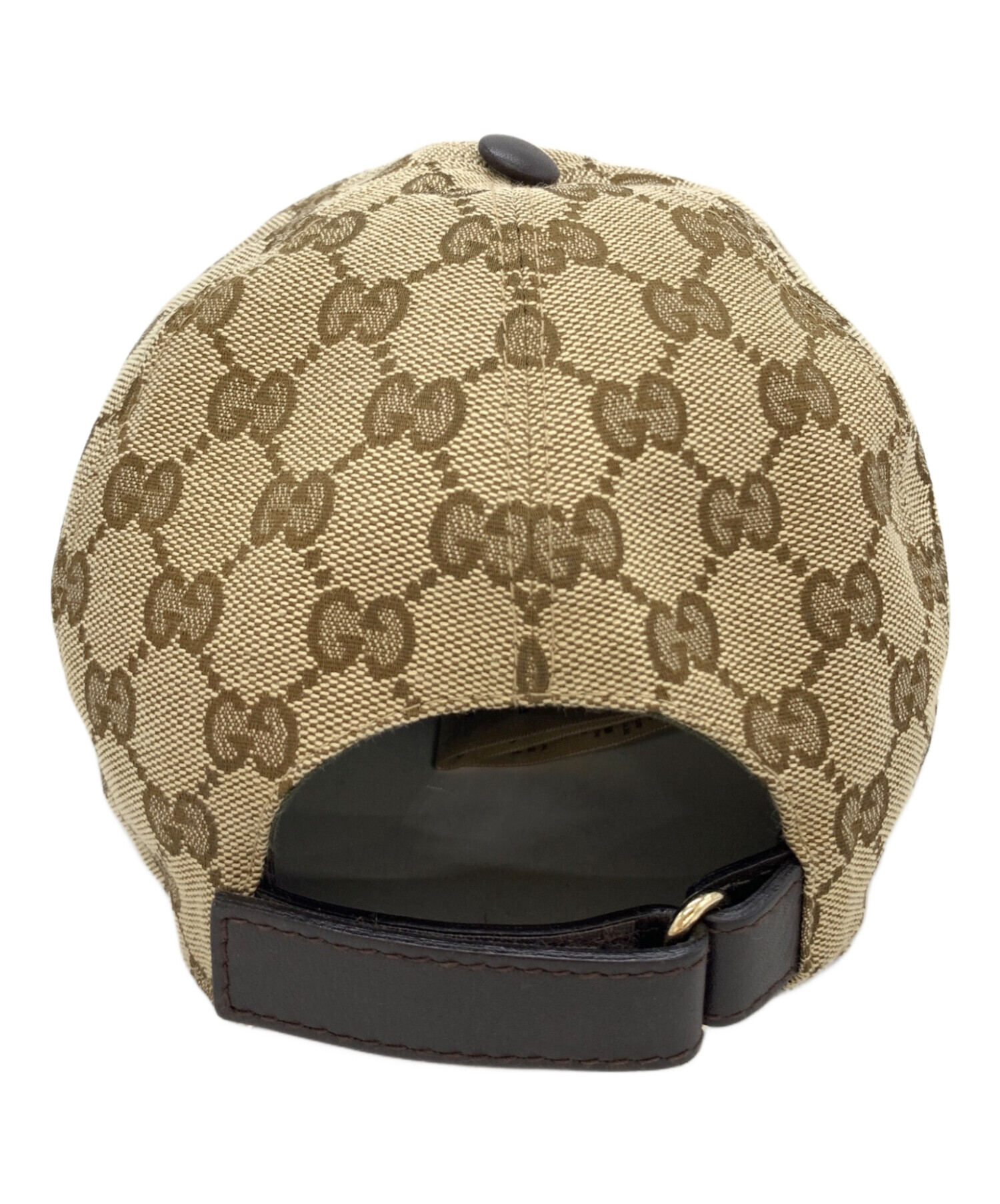 中古・古着通販】GUCCI (グッチ) GGキャンバスベースボールキャップ