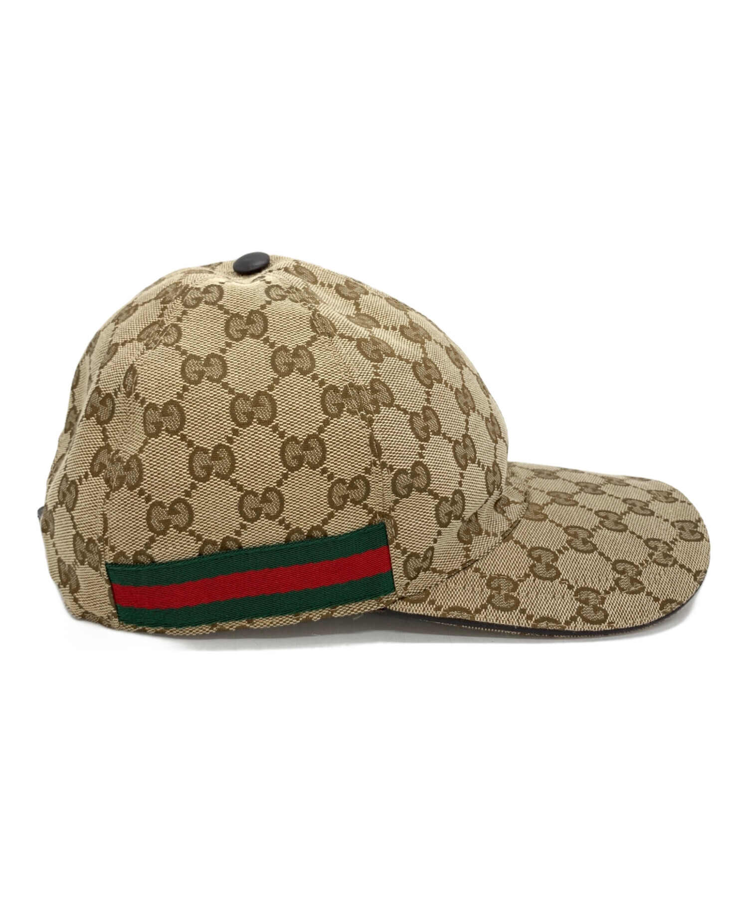 中古・古着通販】GUCCI (グッチ) GGキャンバスベースボールキャップ