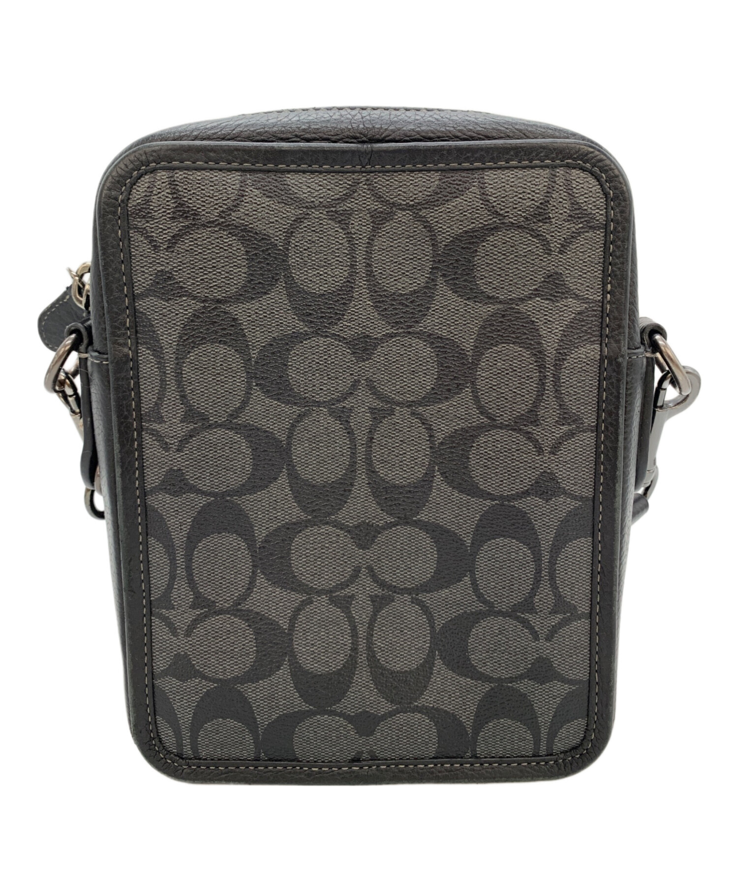 中古・古着通販】COACH (コーチ) ショルダーバッグ グレー｜ブランド 