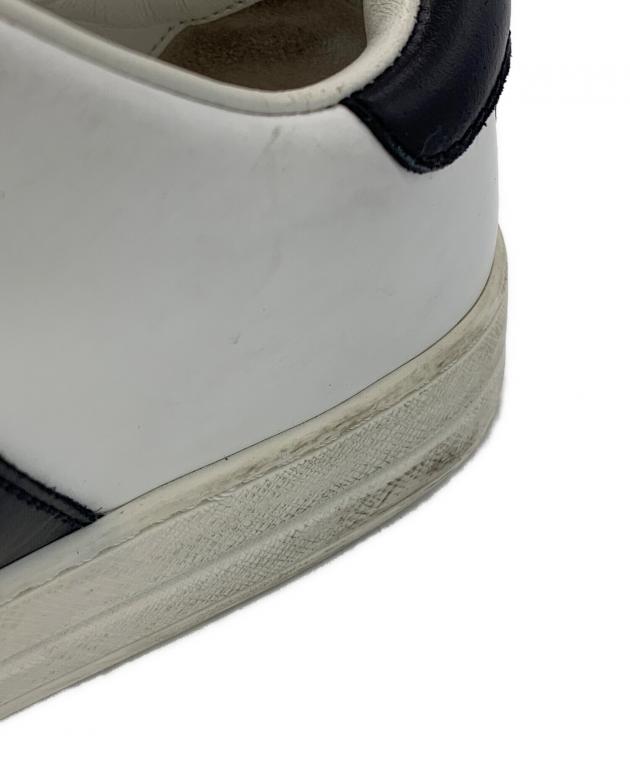 中古・古着通販】PRADA (プラダ) レザースニーカー ホワイト