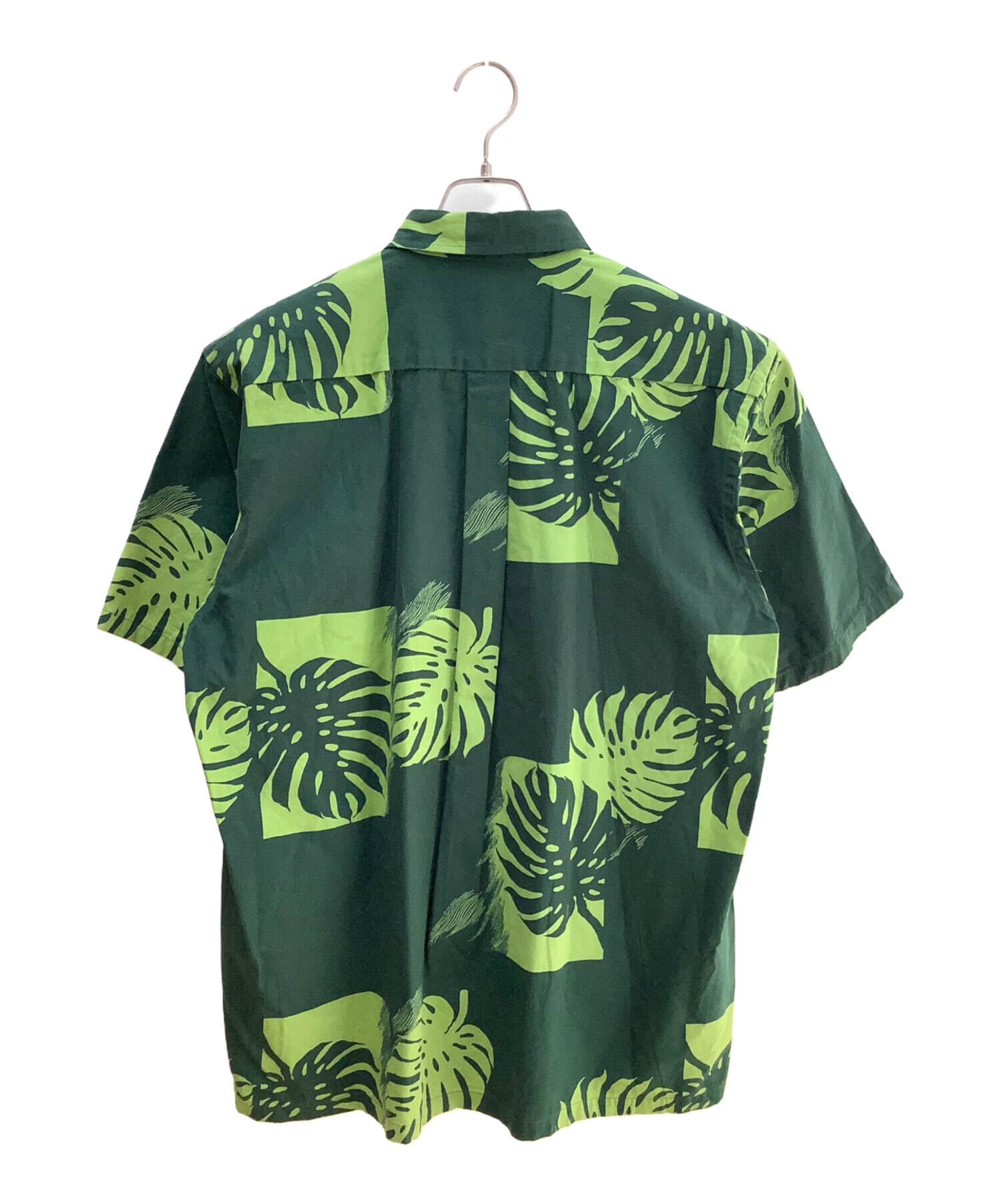 美品 90s SUN SURF サンサーフ アロハシャツ 伊勢海老 M品番 緑 美品 90s SUN SURF サンサーフ アロハシャツ 伊勢海老 M品番 緑