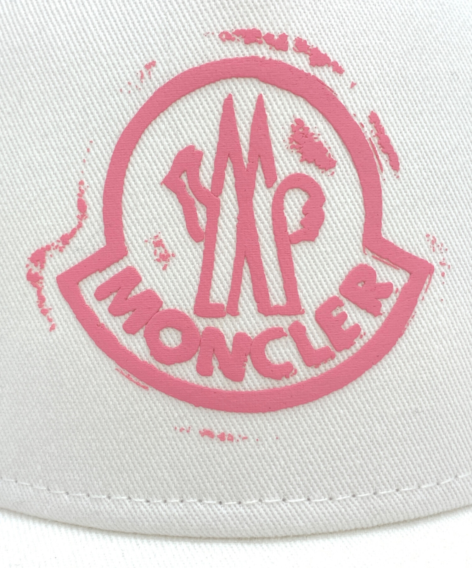 中古・古着通販】MONCLER (モンクレール) ロゴプリント ベースボール