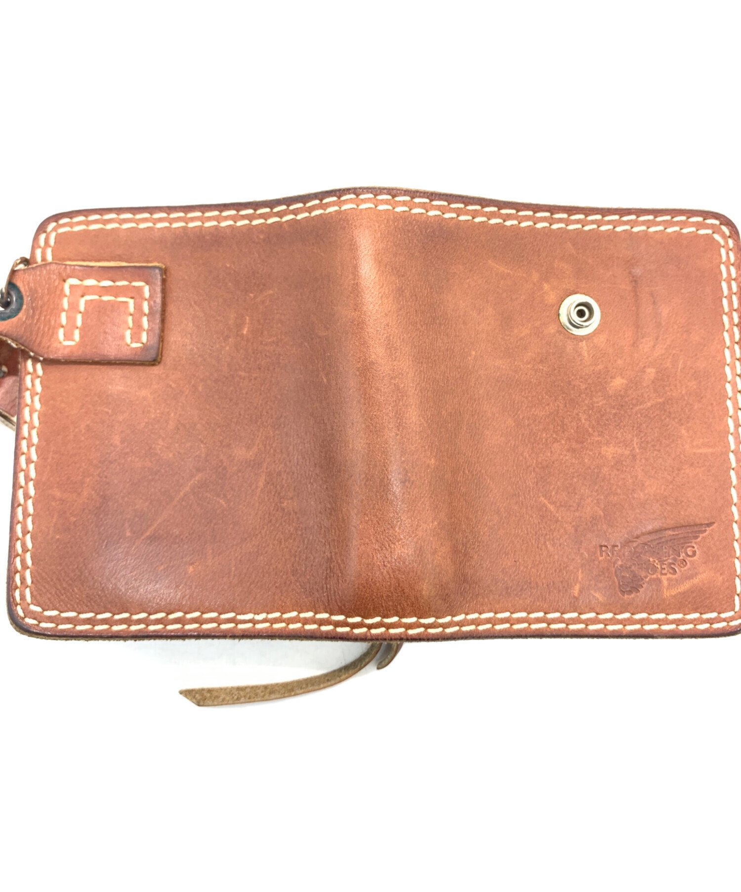 中古・古着通販】RED WING (レッドウィング) 2つ折り財布 ブラウン