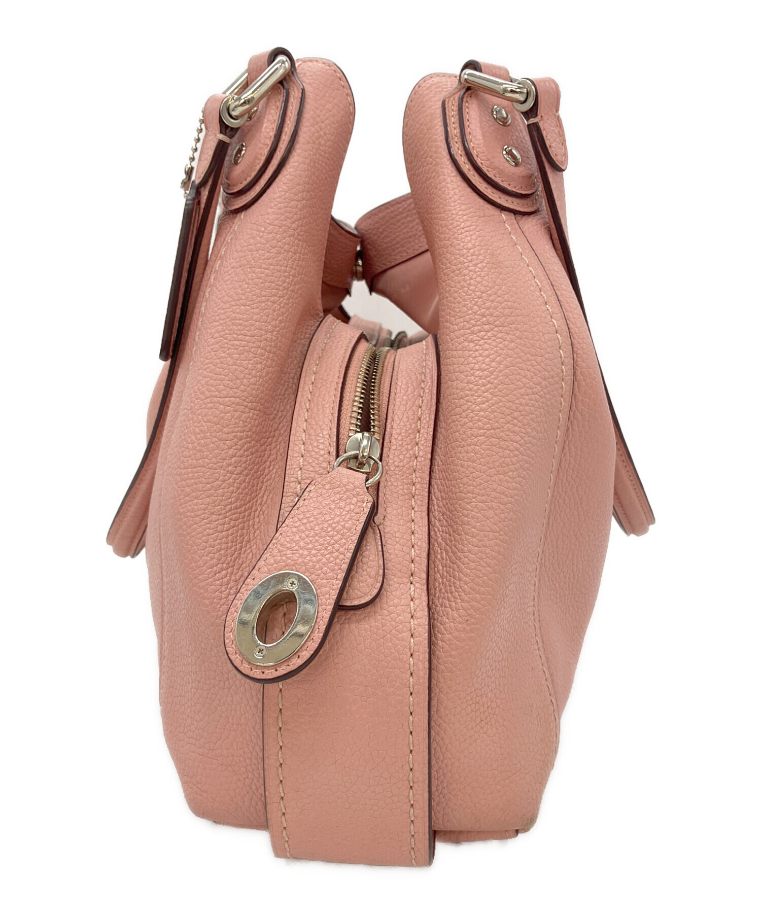 中古・古着通販】COACH (コーチ) ハンドバッグ ピンク｜ブランド・古着