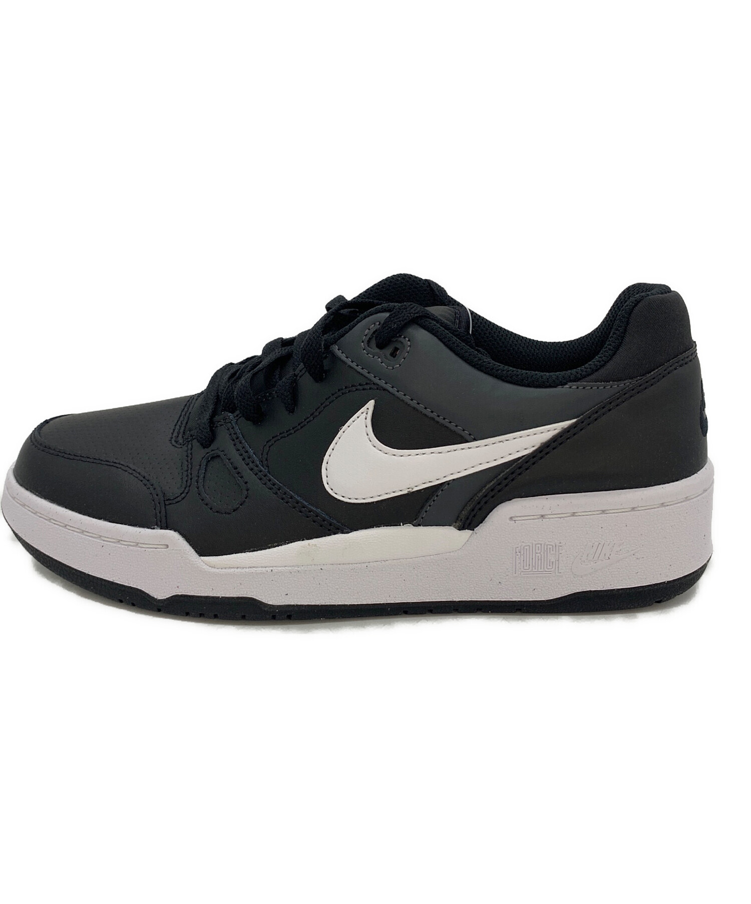 中古・古着通販】NIKE (ナイキ) FULL FORCE LO ブラック×ホワイト