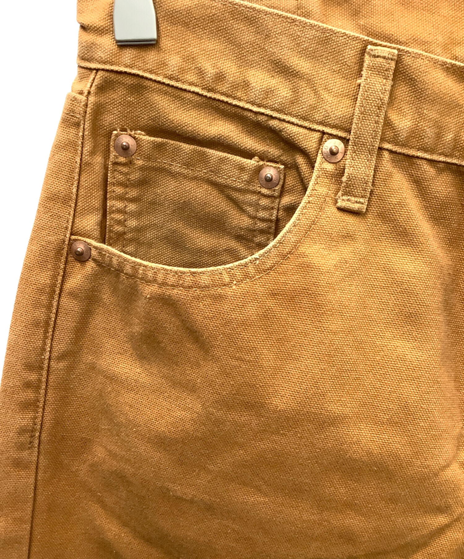 90s LEVI'S リーバイス704 デニムジーンズ W32L34 C5672 中古・古着通販】LEVI'S (リーバイス) LEVI'S(リーバイス)704ダック