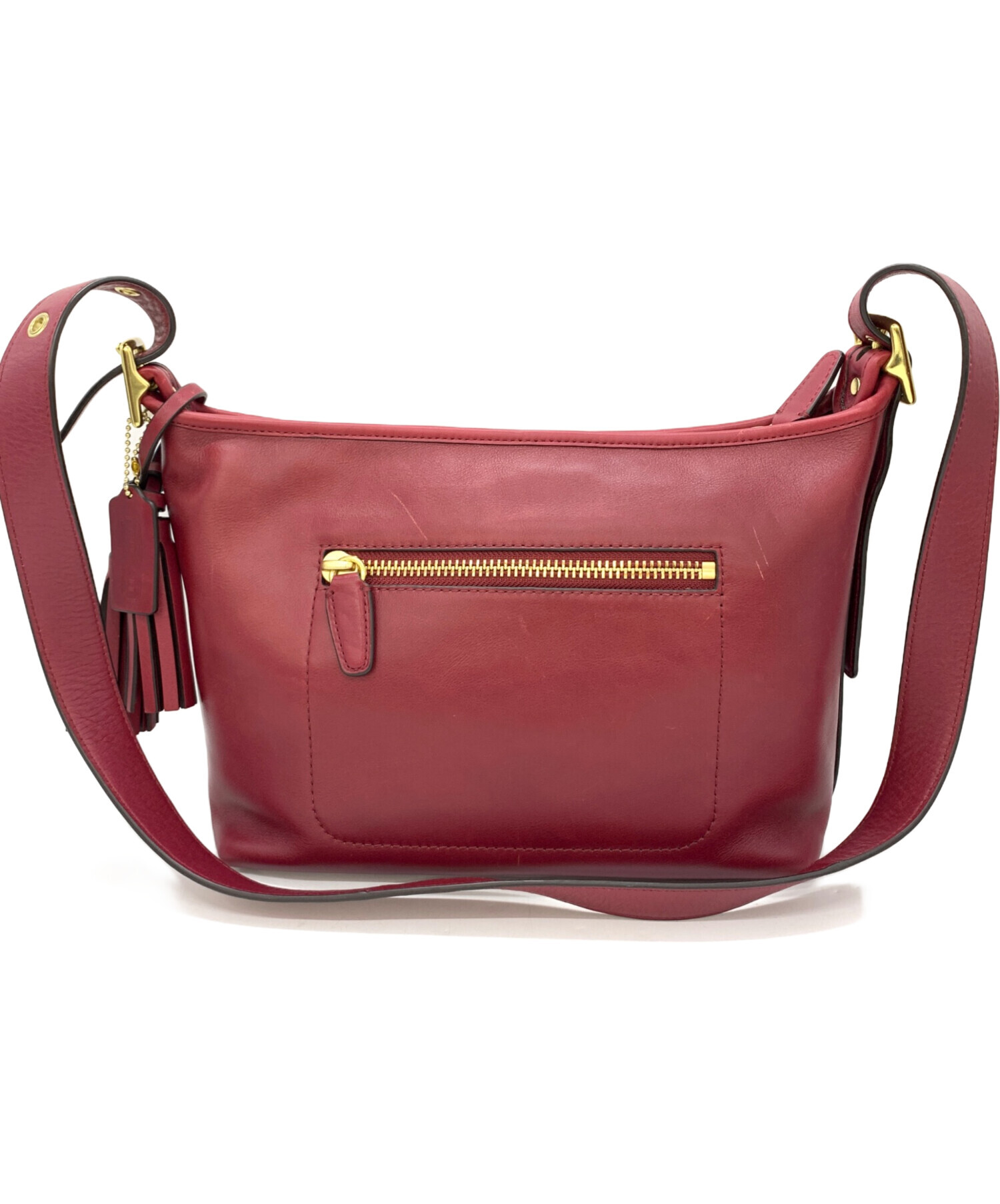 中古・古着通販】COACH (コーチ) タッセルショルダーバッグ｜ブランド