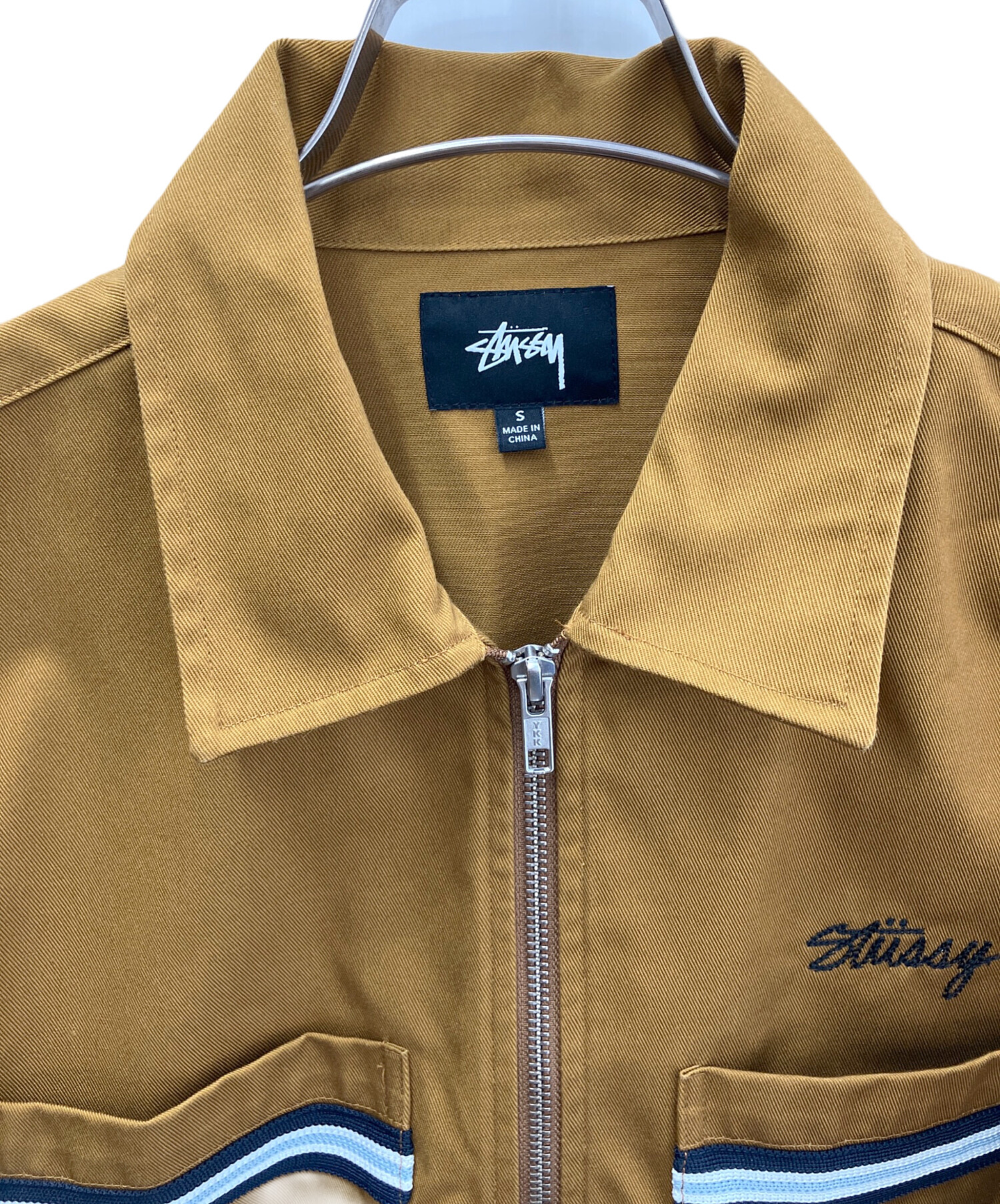 中古・古着通販】stussy (ステューシー) フルジップワークシャツ