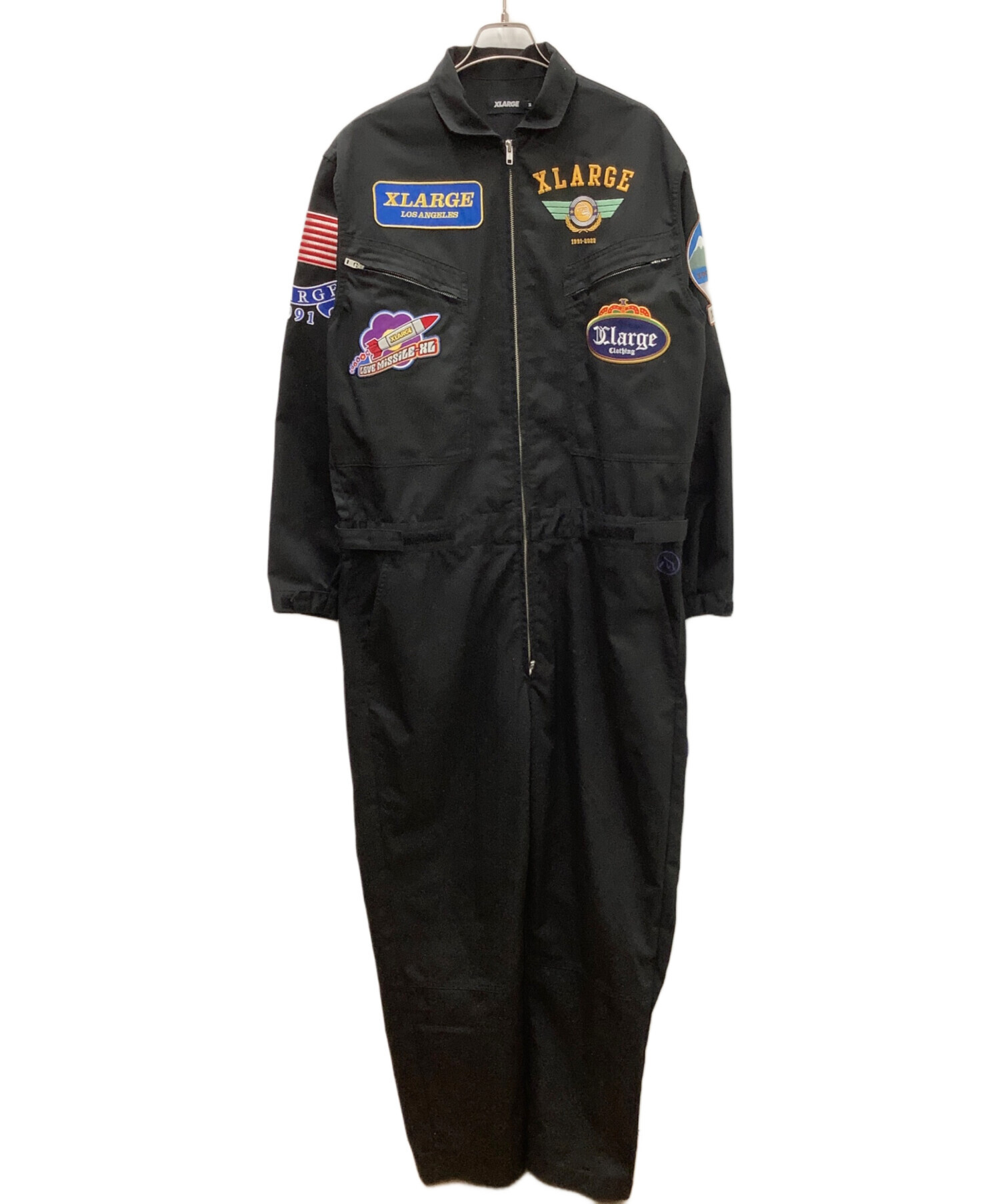 中古・古着通販】X-LARGE (エクストララージ) PILOT LOGO L/S JUMPSUIT