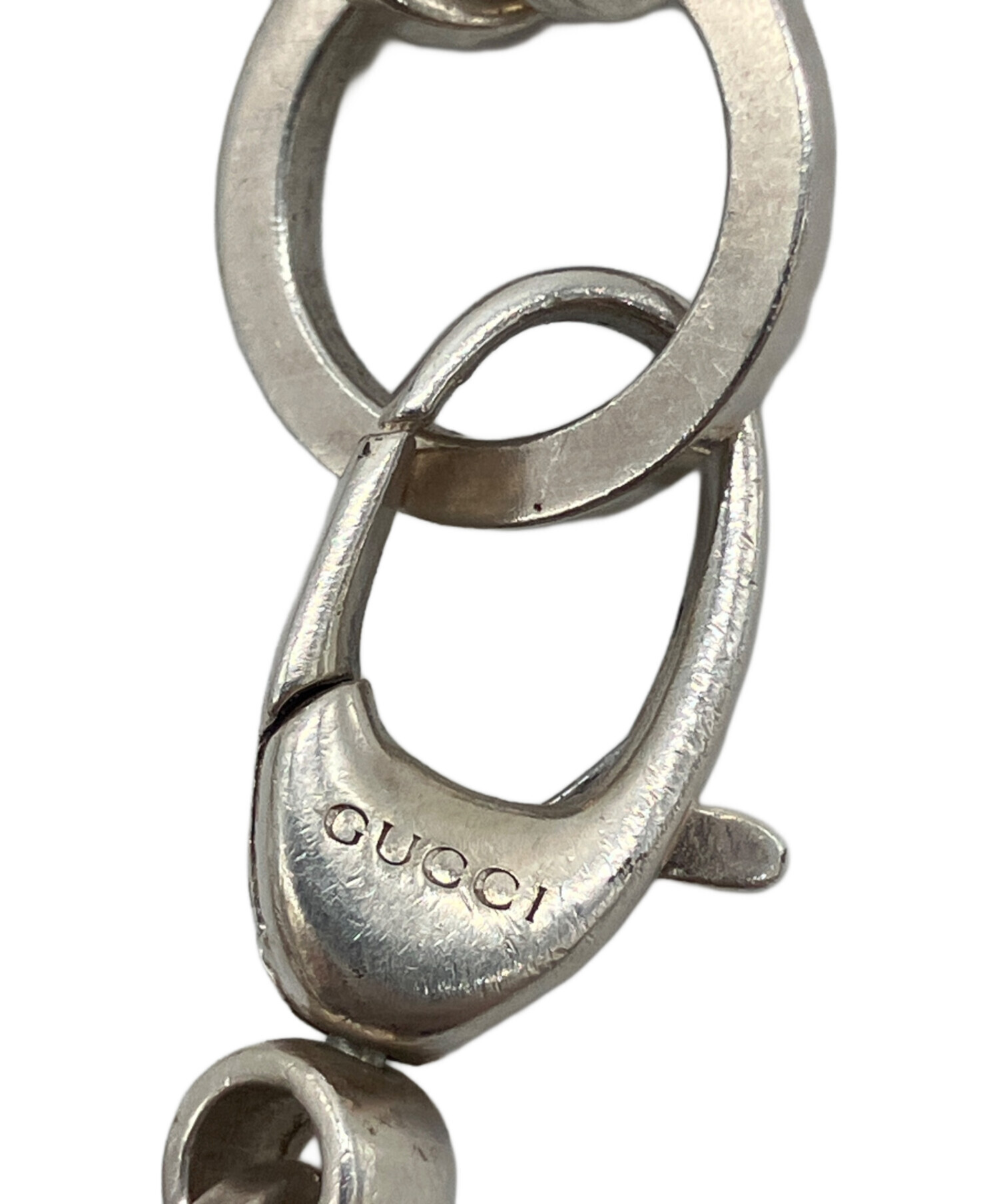 中古・古着通販】GUCCI (グッチ) ブレスレット シルバー｜ブランド