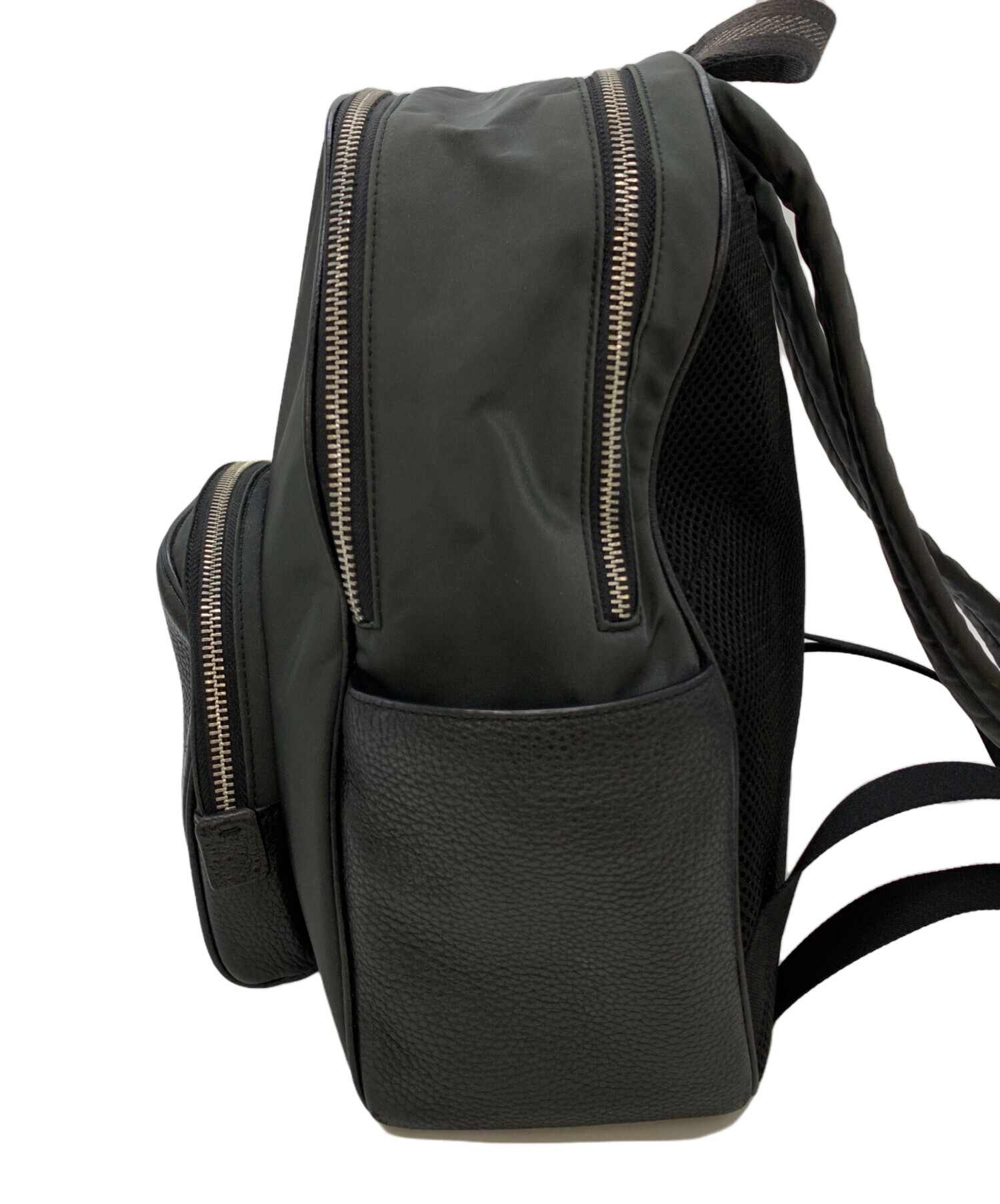 中古・古着通販】COACH (コーチ) ナイロンリュック ブラック｜ブランド