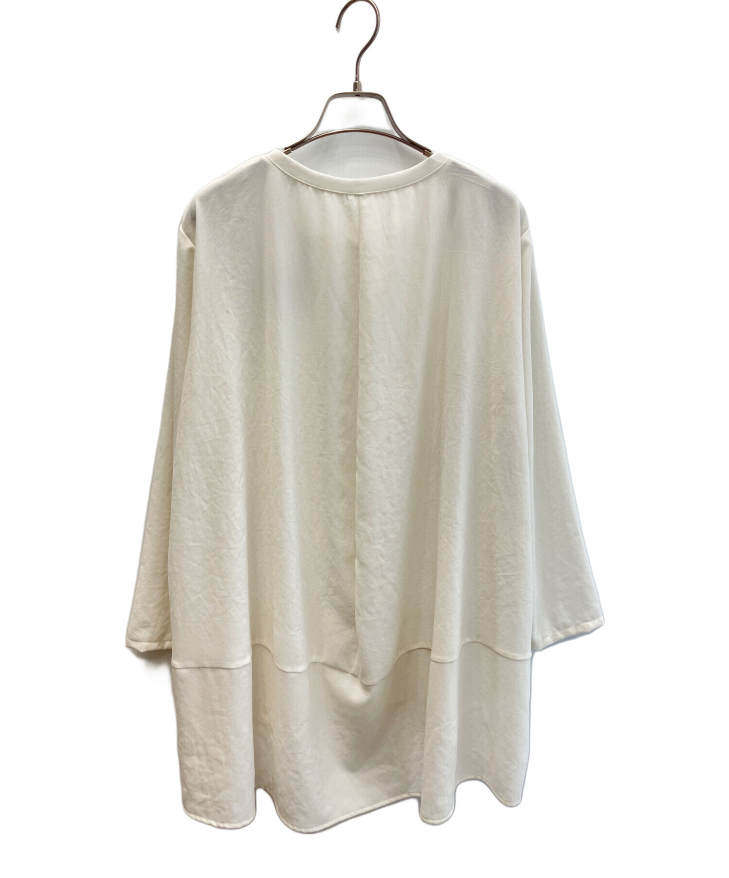 中古・古着通販】BEARDSLEY (ビアズリー) 長袖ブラウス アイボリー