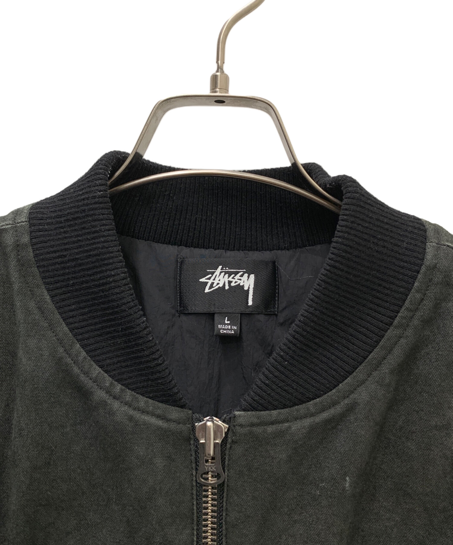 中古・古着通販】stussy (ステューシー) ベスト オリーブ サイズ:L