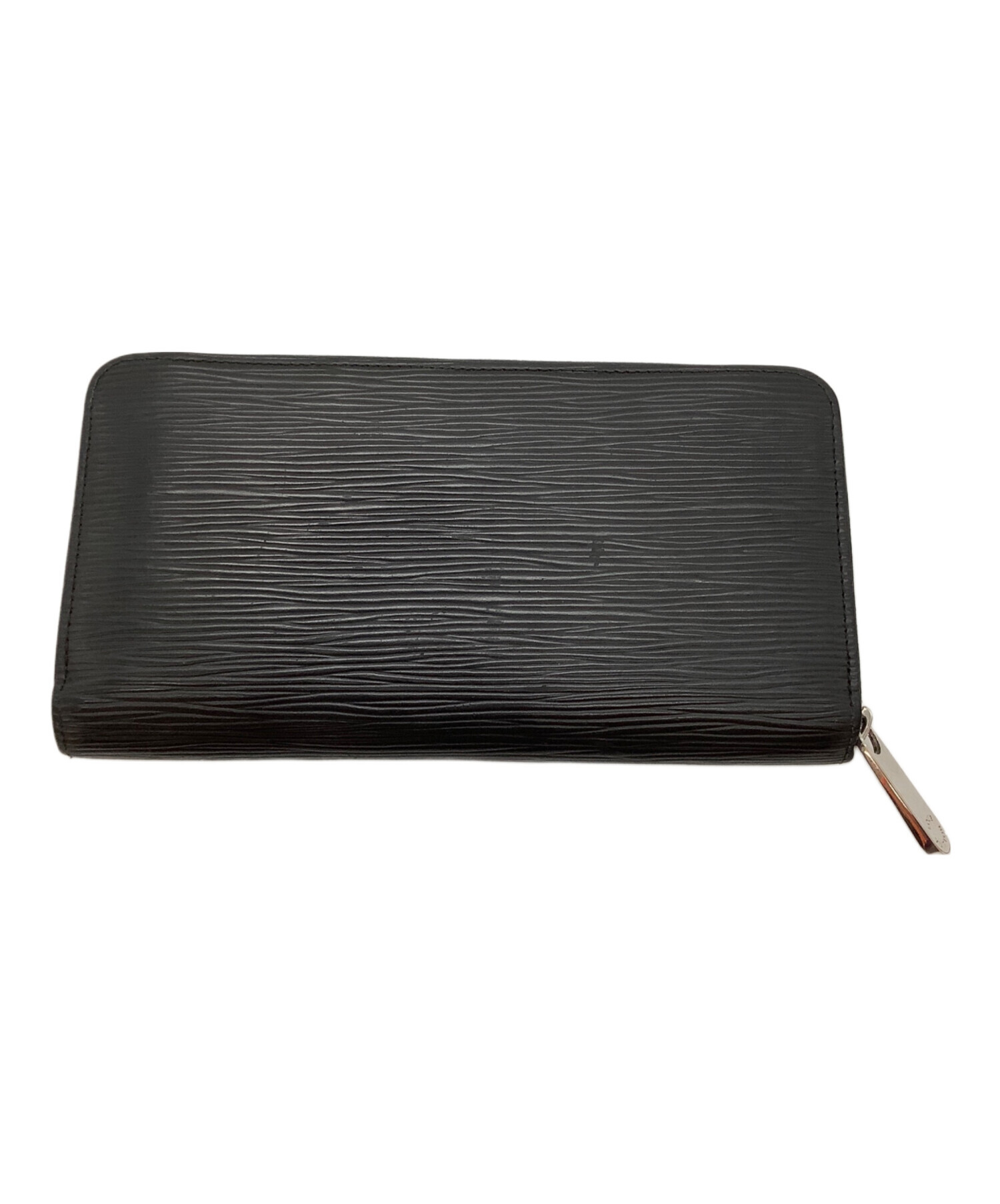 未使用品 LOUIS VUITTON ブラックレザー長財布 中古・古着通販】LOUIS VUITTON (ルイ ヴィトン) 長財布 ブラック