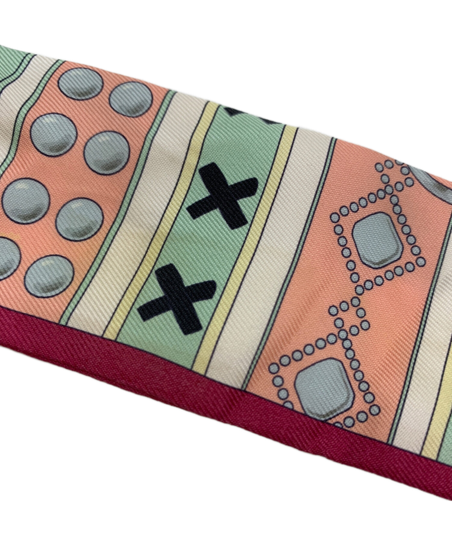 【新古品】HERMES マルチカラーツィリー 中古・古着通販】HERMES (エルメス) ツィリー マルチカラー｜ブランド