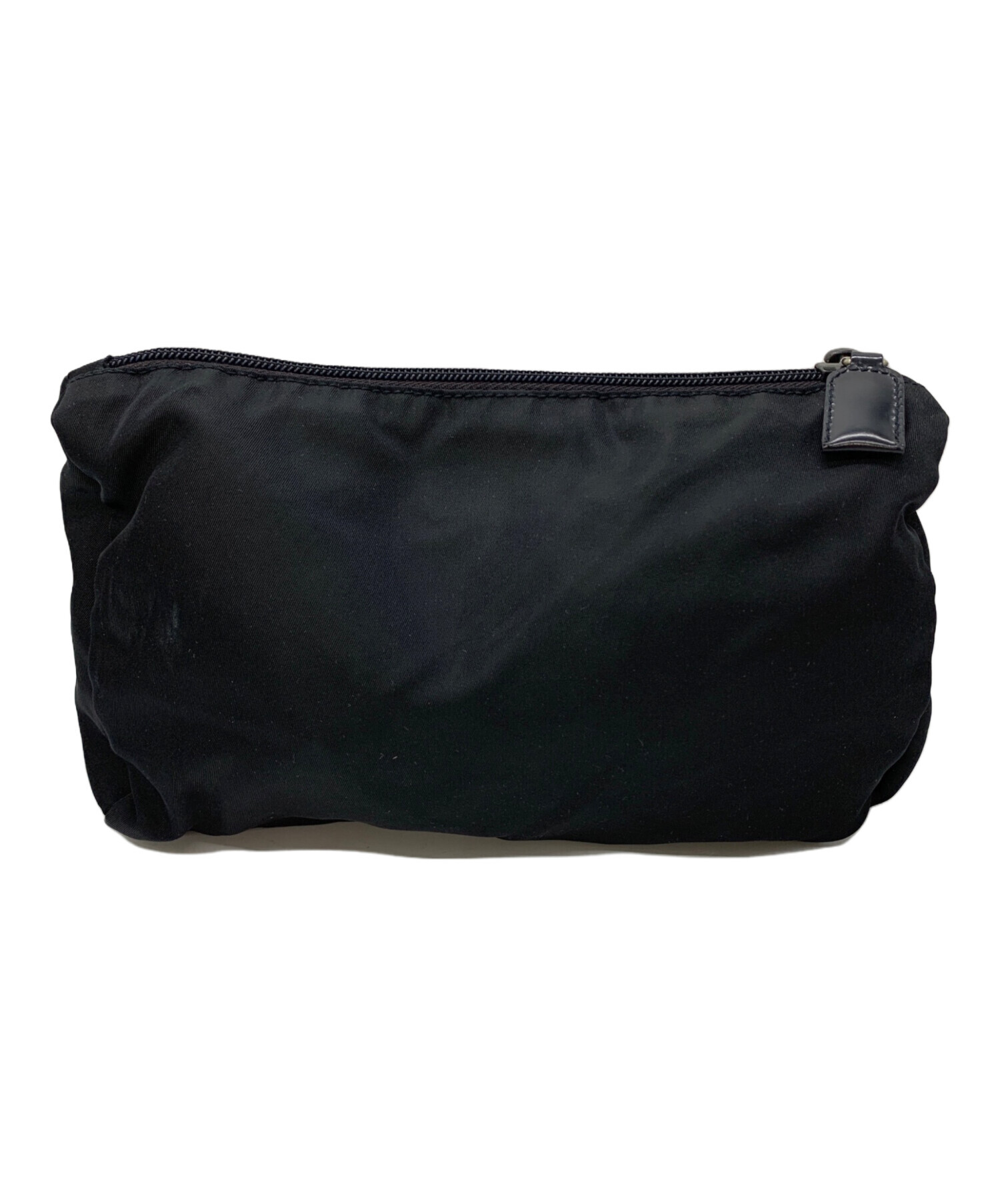 中古・古着通販】PRADA (プラダ) コスメポーチ ブラック｜ブランド