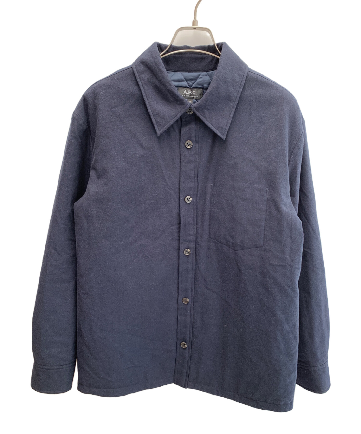 中古・古着通販】A.P.C. (アーペーセー) カバーオール ネイビー サイズ 