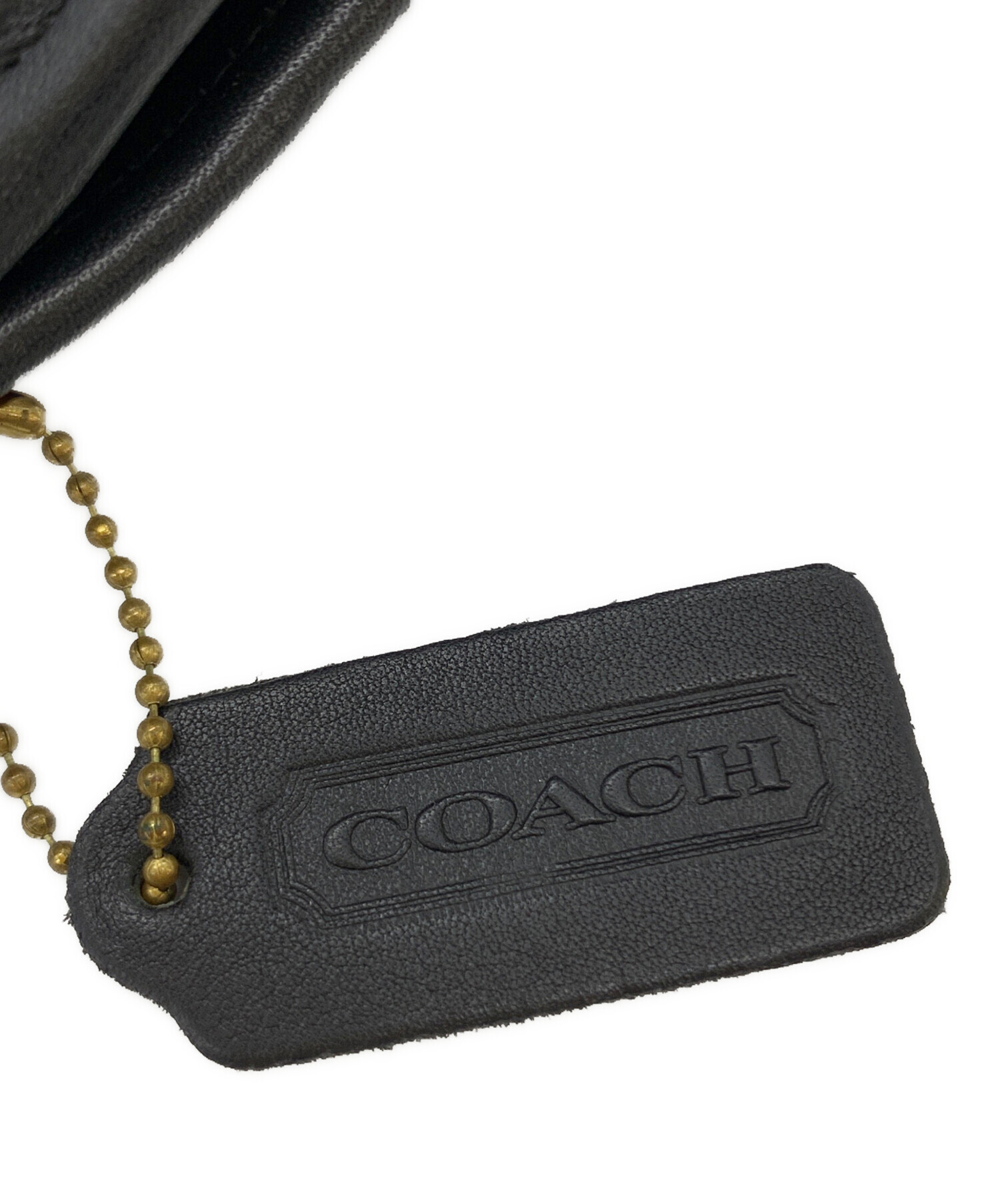 中古・古着通販】COACH (コーチ) ショルダーバッグ ブラック｜ブランド