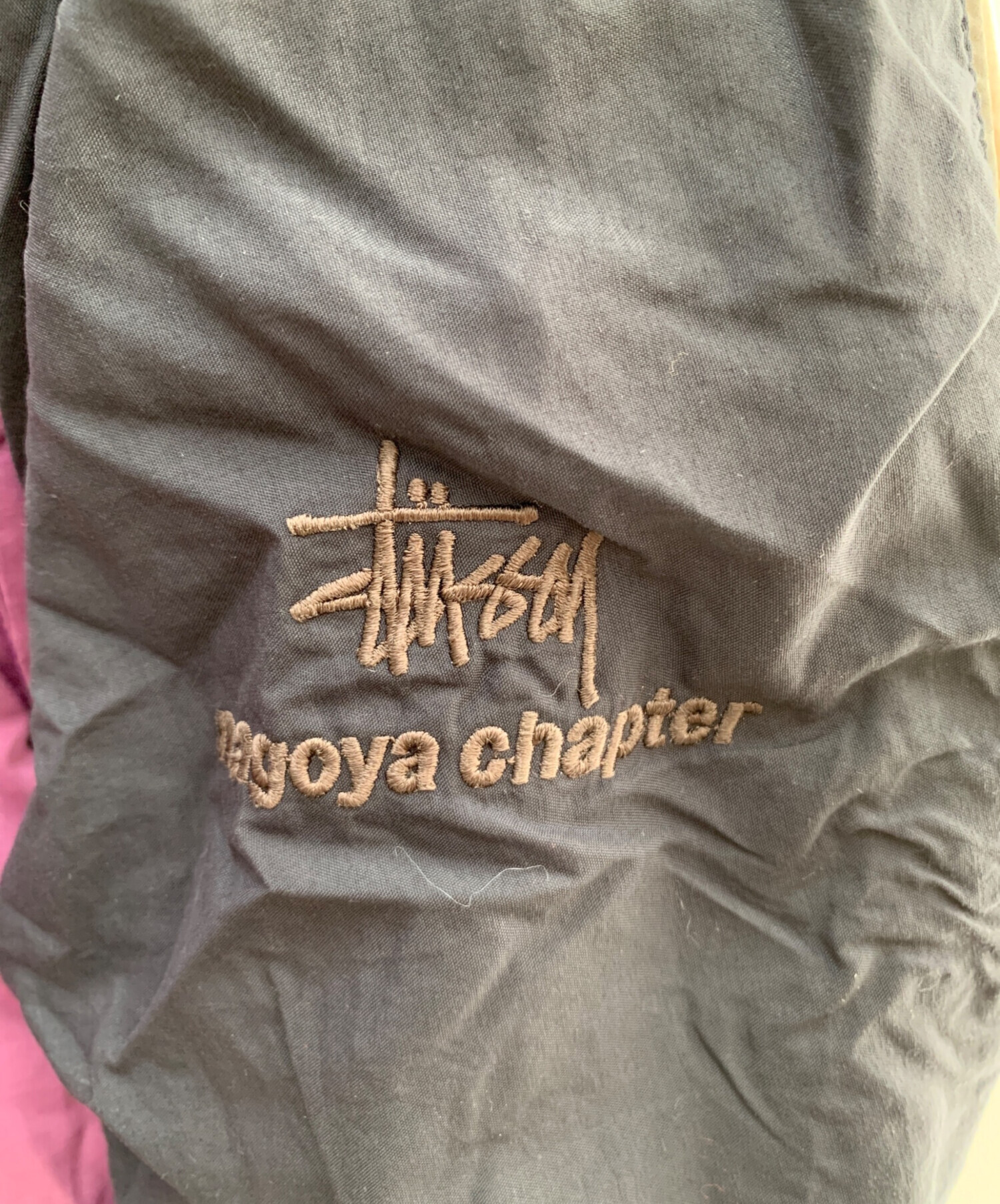 stussy ナイロンジャケット　Mサイズ 中古・古着通販】stussy (ステューシー) ナイロンジャケット パープル