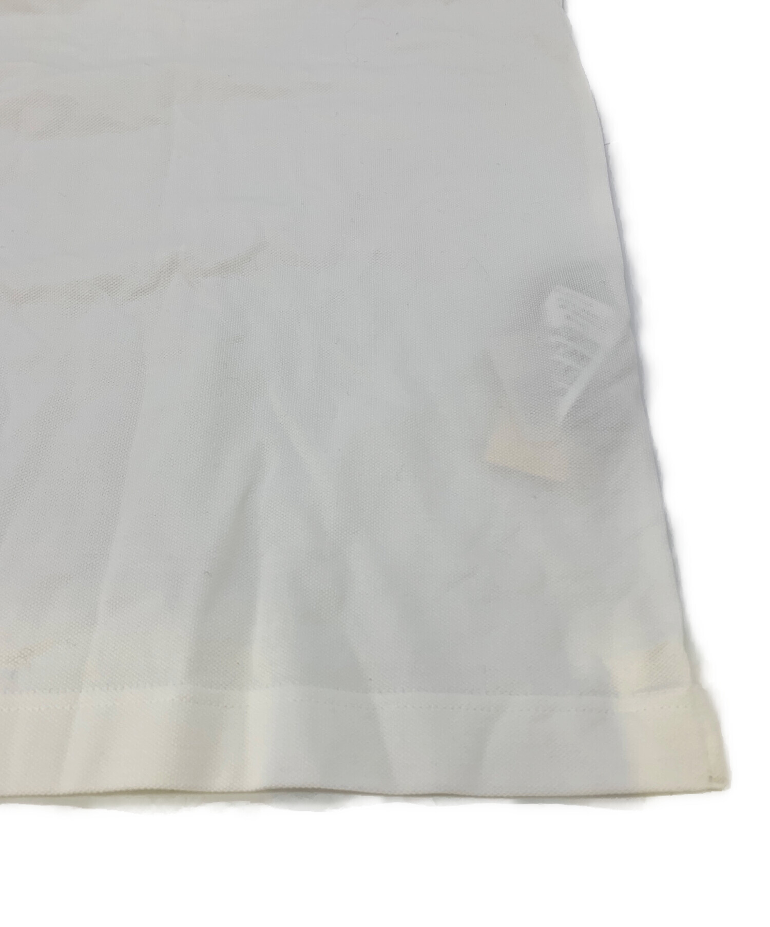 中古・古着通販】HERMES (エルメス) 半袖Tシャツ ホワイト×イエロー