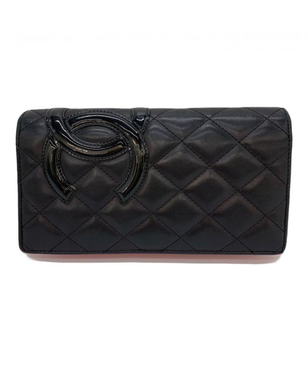 中古・古着通販】CHANEL (シャネル) カンボン ブラック｜ブランド