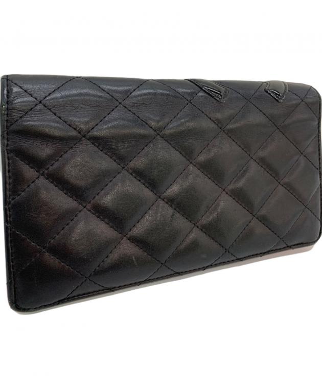 中古・古着通販】CHANEL (シャネル) カンボン ブラック｜ブランド