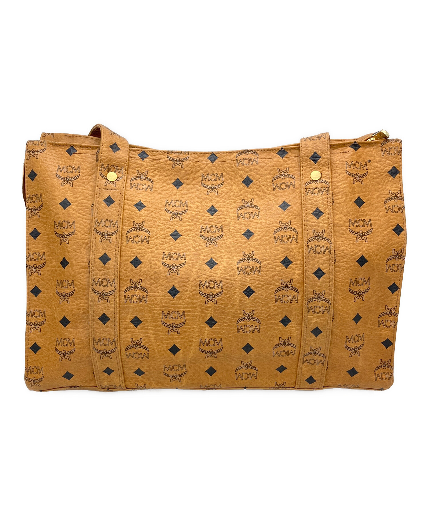 n 1円〜 MCM エムシーエム モノグラム ヴィセトス柄 品 レザー