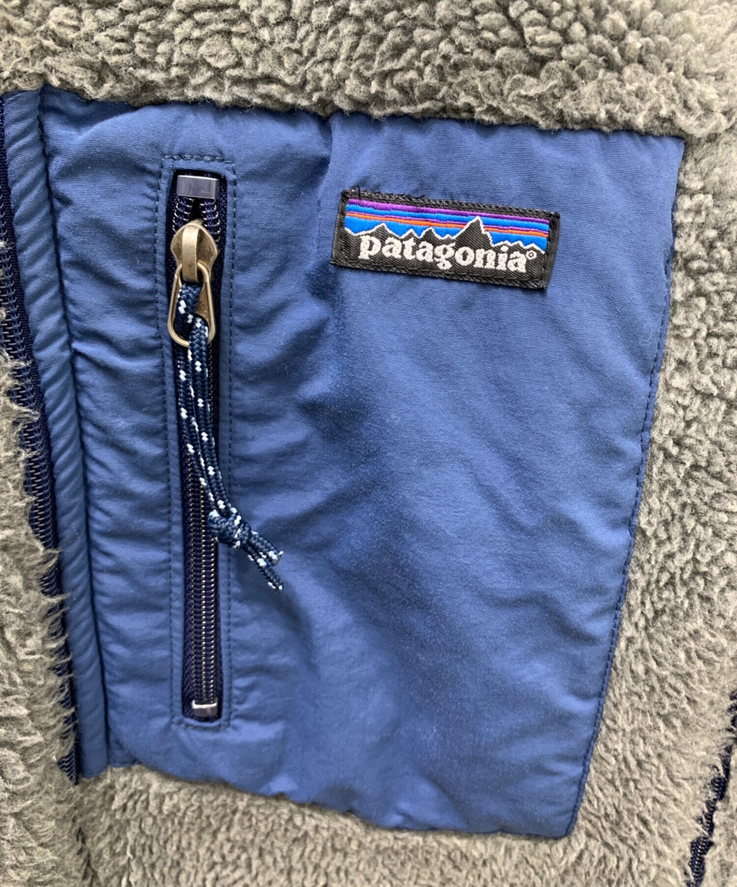 パタゴニア マースピアル　グレーネイビー patagonia マースピアルグレー