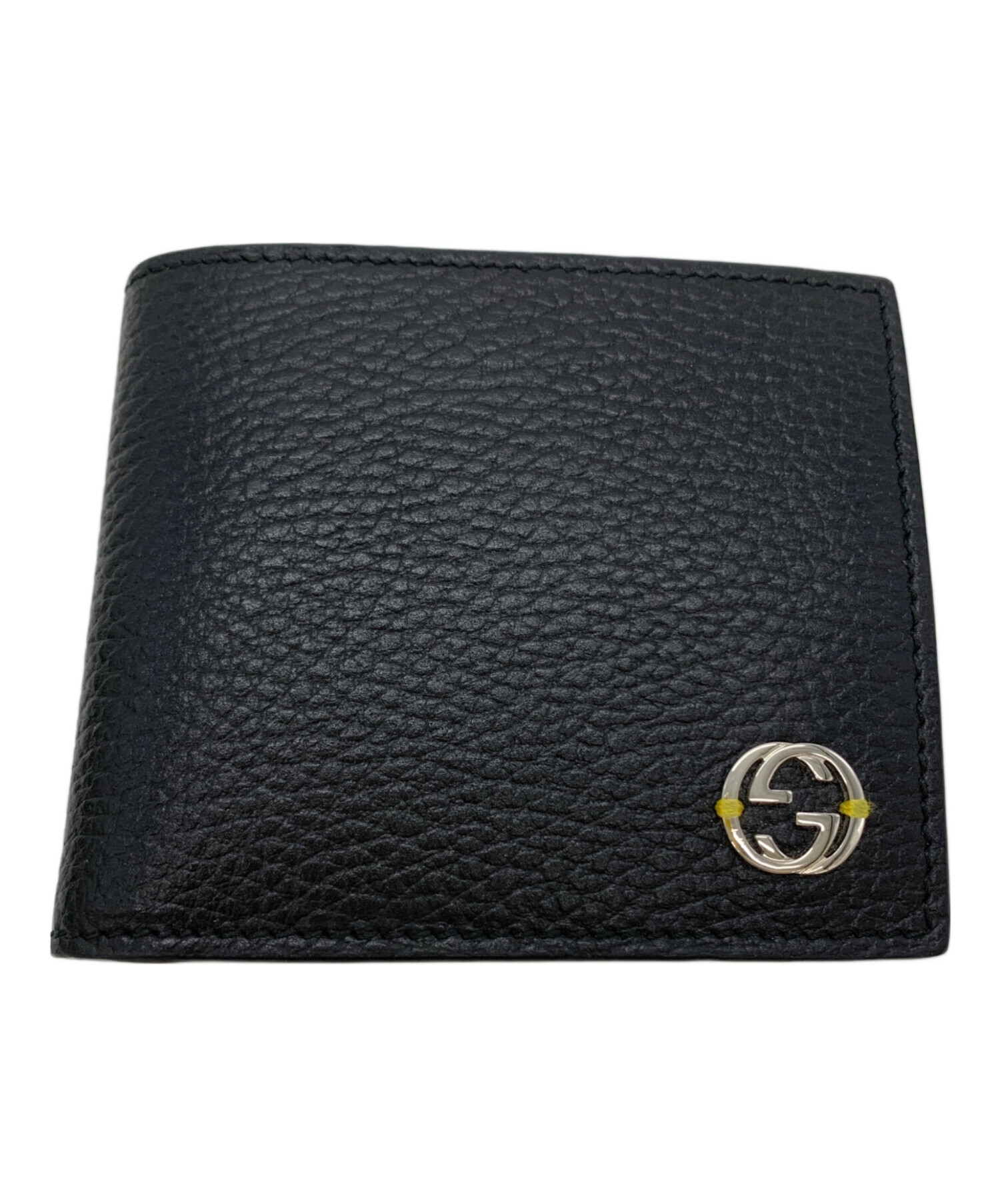 中古・古着通販】GUCCI (グッチ) インターロッキングG 2つ折り財布