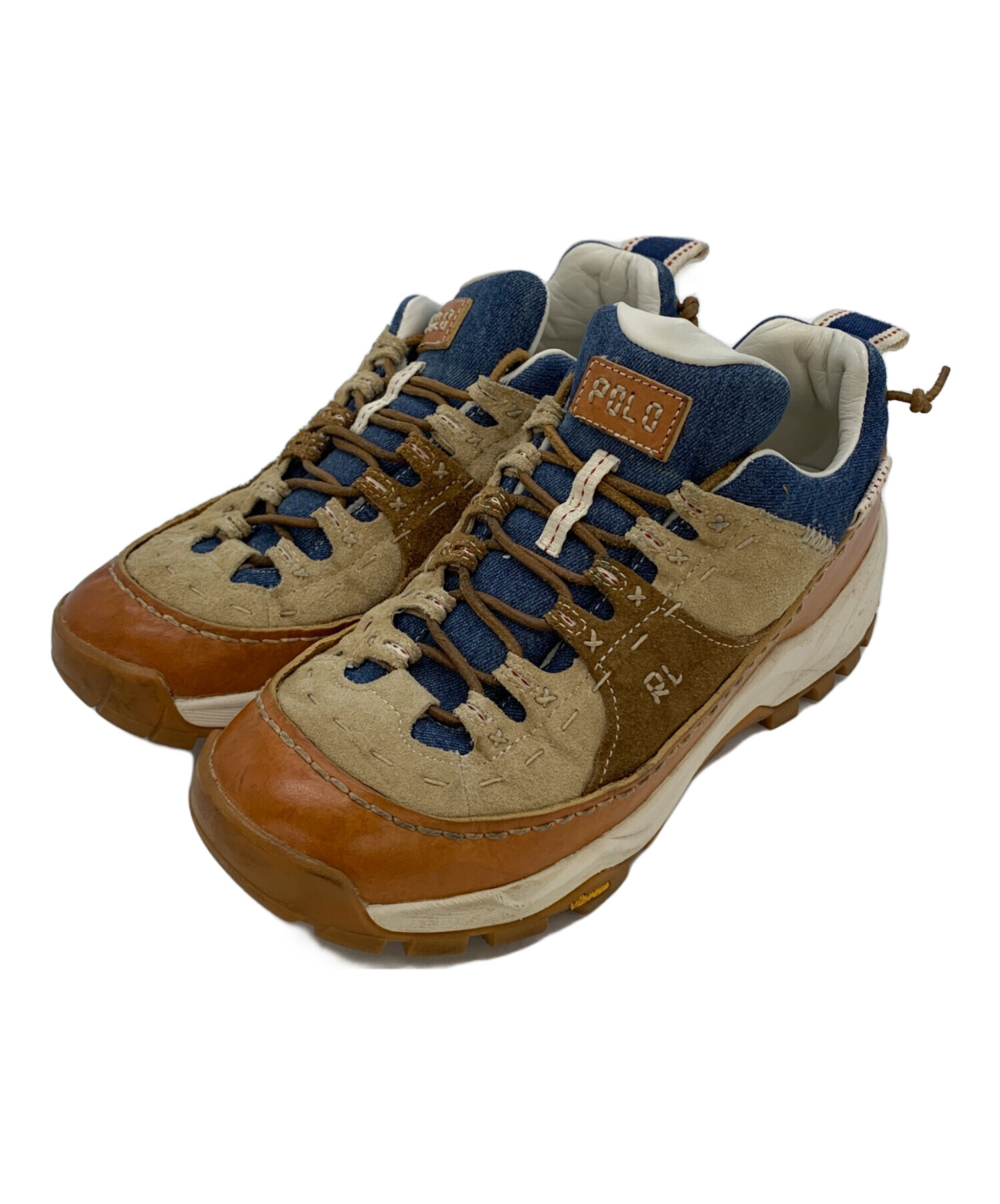 Polo Ralph Lauren ポロラルフローレン スニーカー メンズ 【古着】【中古】 中古・古着通販】POLO RALPH LAUREN (ポロ・ラルフローレン) レザー