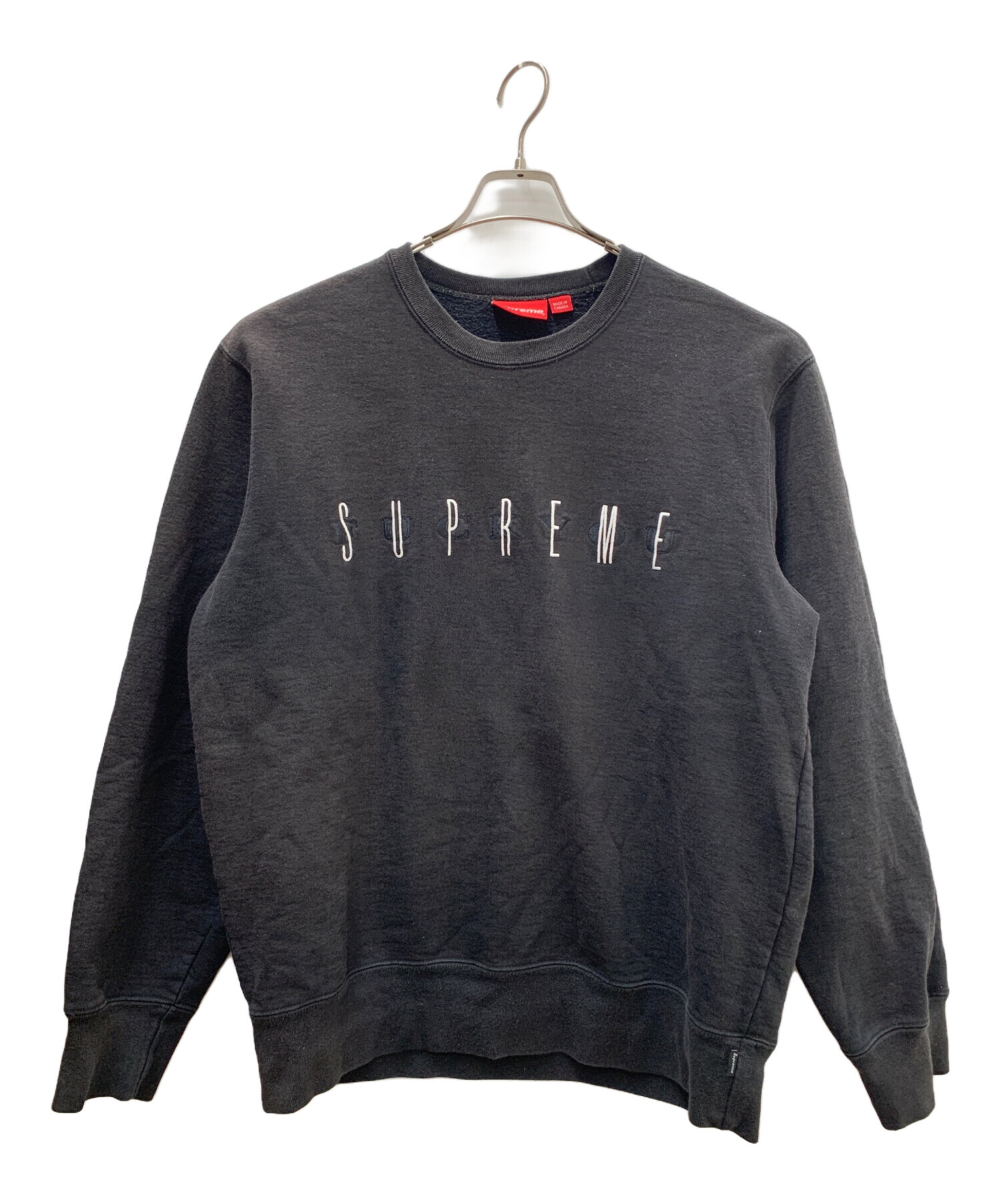中古・古着通販】SUPREME (シュプリーム) クルーネックスウェット 