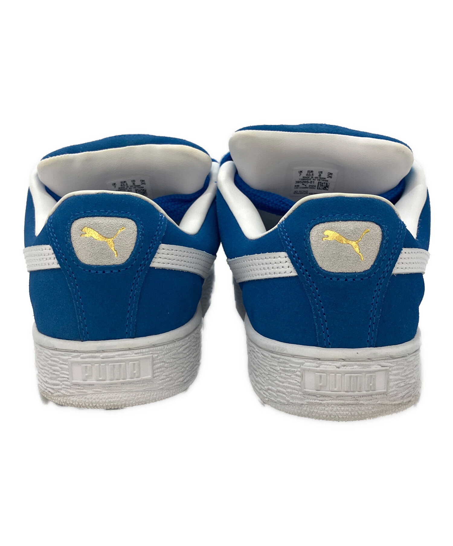 PUMA プーマ スニーカー 26cm 青 ダイヤモンドサプライ PUMA SUEDE 