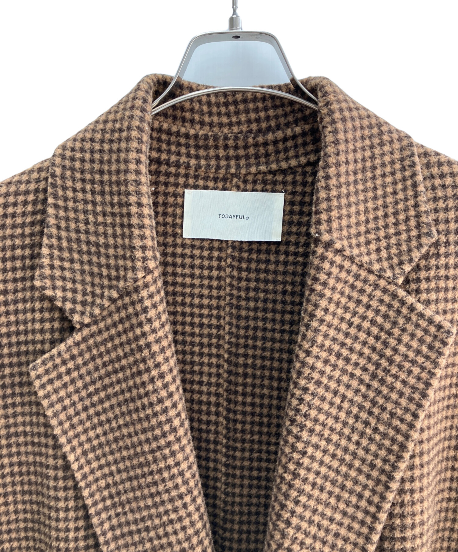 中古・古着通販】TODAYFUL (トゥデイフル) チェスターコート ブラウン