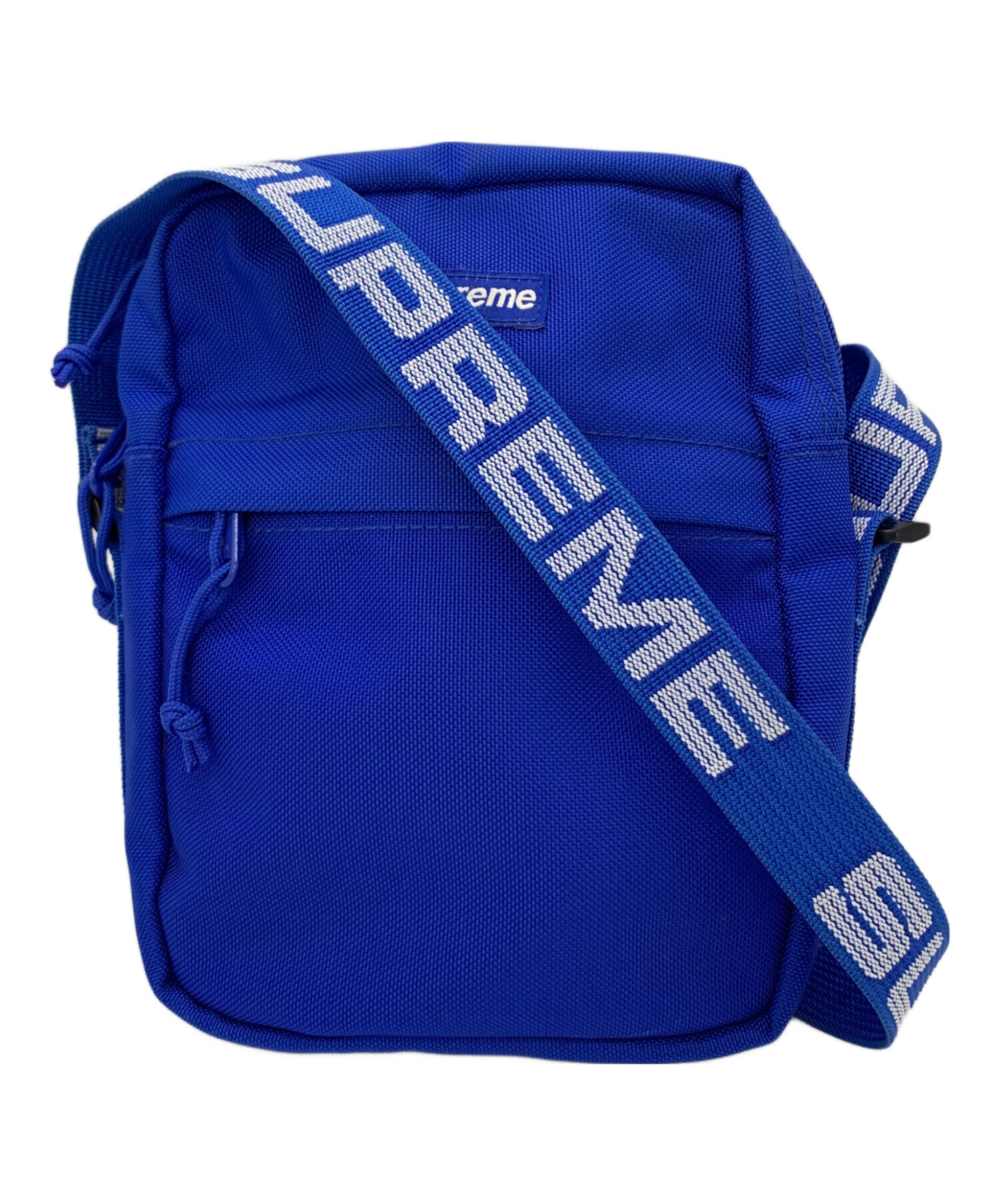 Supreme ショルダーバッグ　ブルー 中古・古着通販】SUPREME (シュプリーム) ショルダーバッグ ブルー