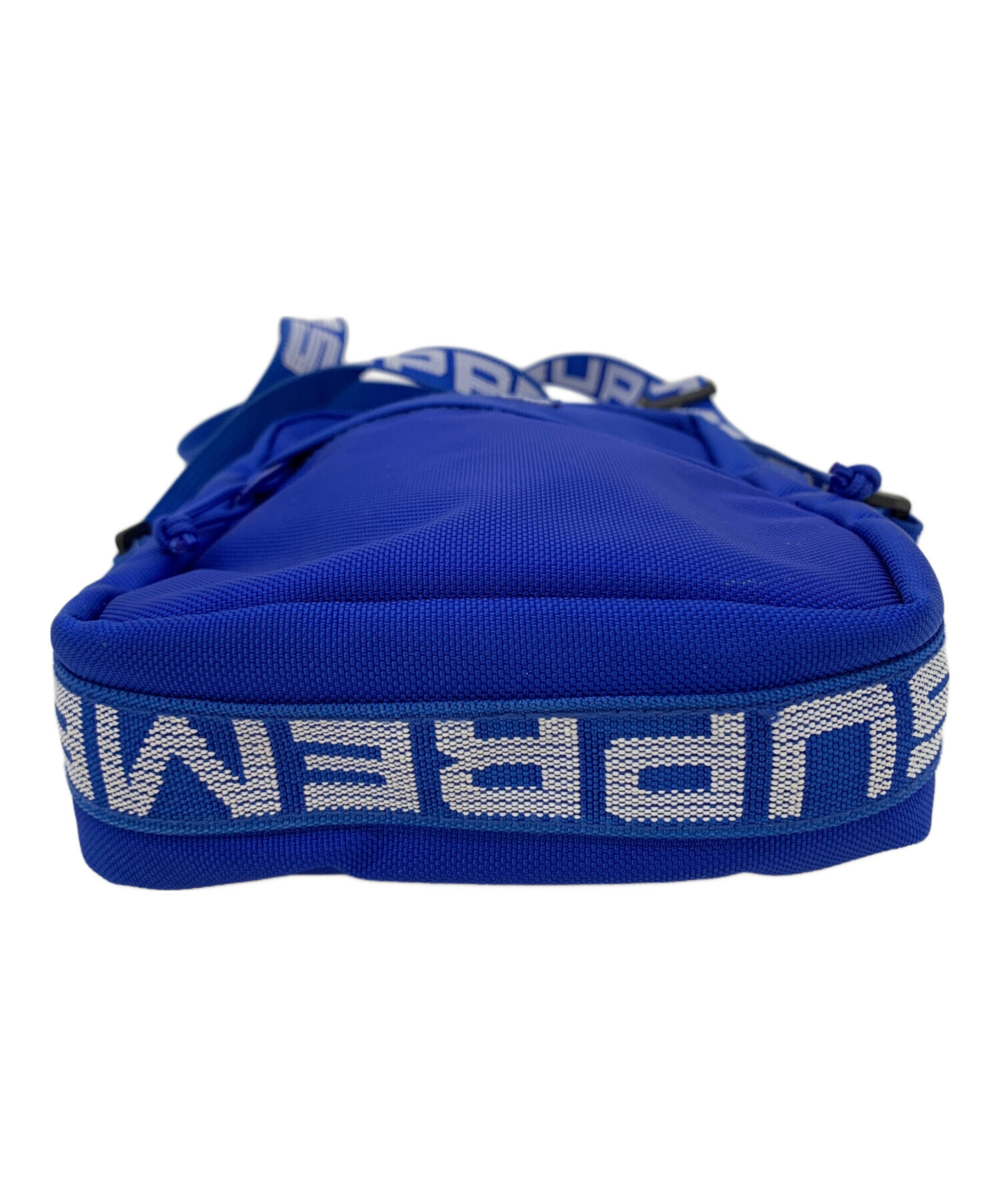美品 SUPREME シュプリーム ショルダーバッグ CORDURA ブルー 中古・古着通販】SUPREME (シュプリーム) ショルダーバッグ ブルー