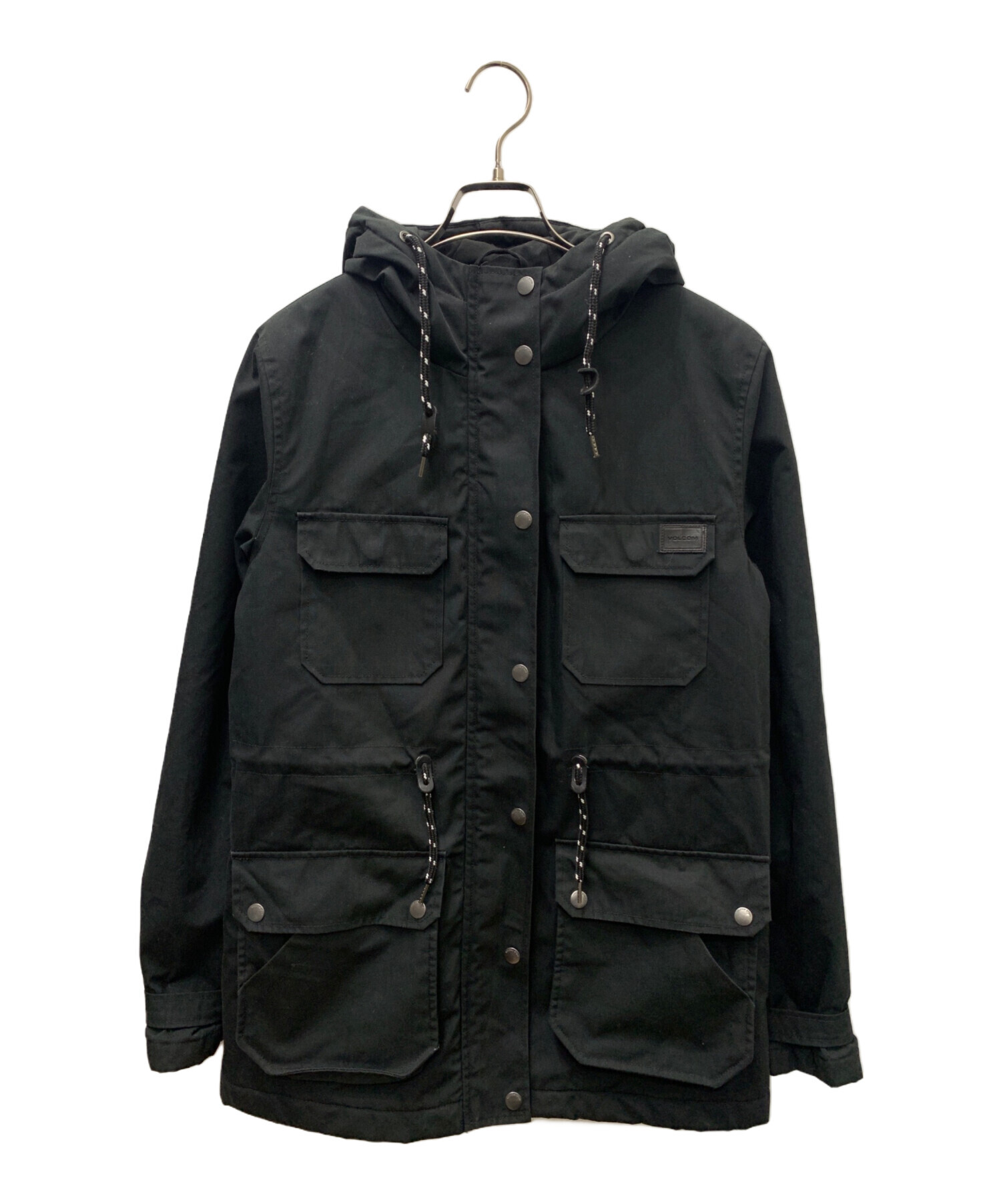 中古・古着通販】VOLCOM (ボルコム) 中綿ジャケット ブラック サイズ:M