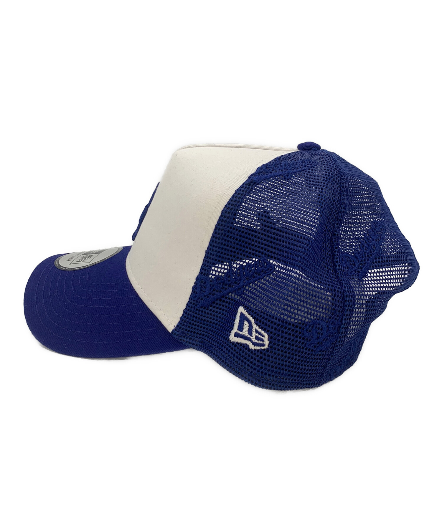 大阪私鉄のネイビー メッシュキャップ 鉄旅 中古・古着通販】New Era (ニューエラ) メッシュキャップ ブルー
