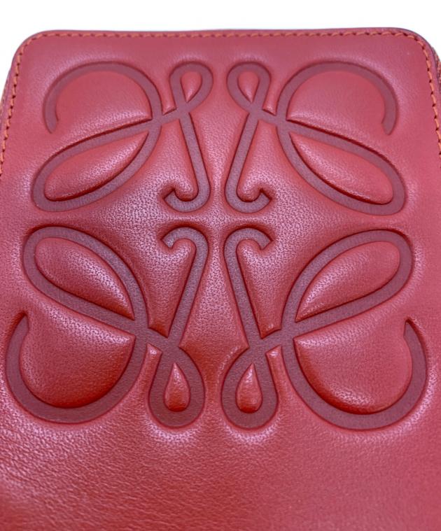 中古・古着通販】LOEWE (ロエベ) アナグラムジップアラウンド レッド