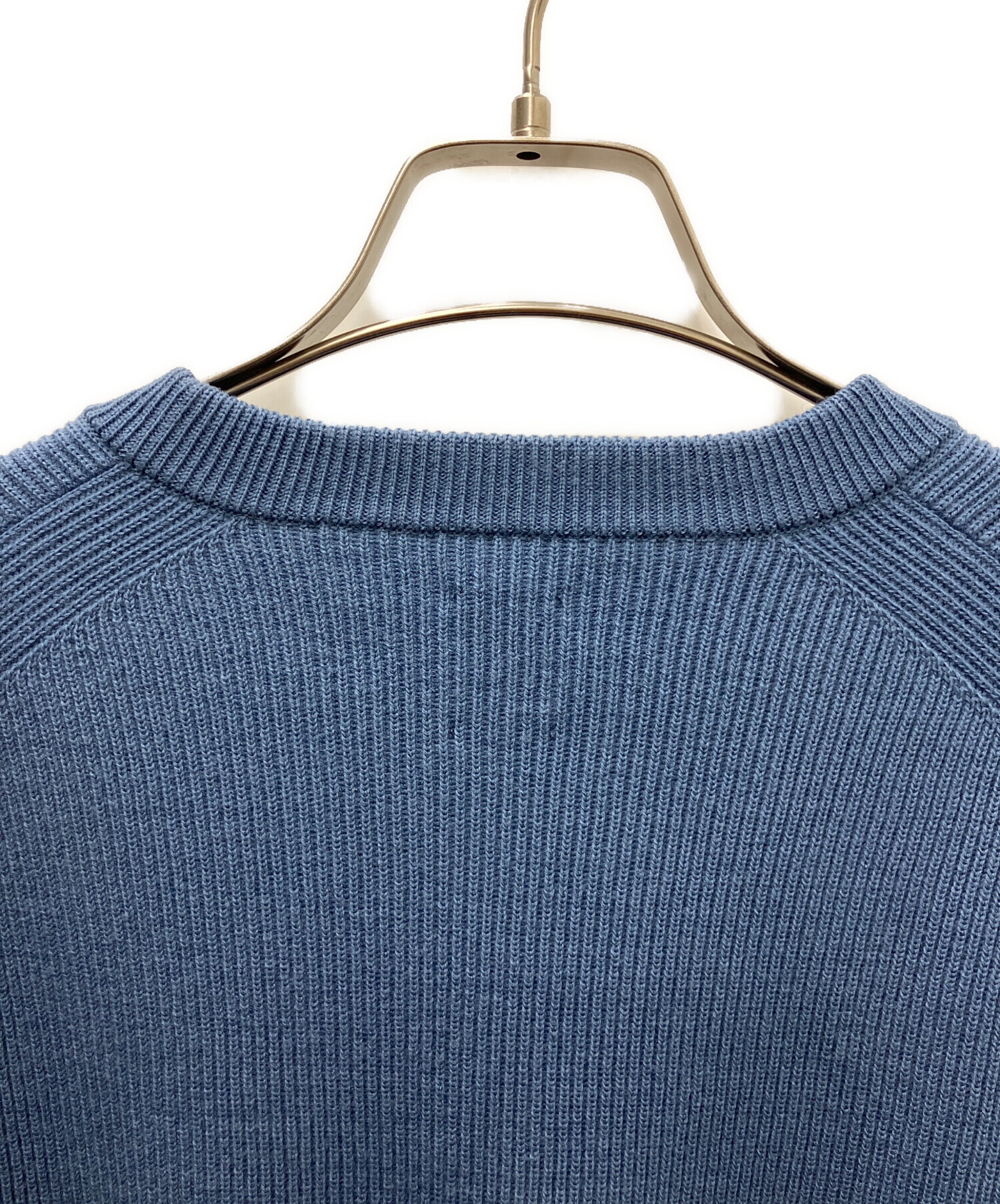 中古・古着通販】BATONER (バトナ―) SUPER HIGH TWIST WOOL CREW NECK