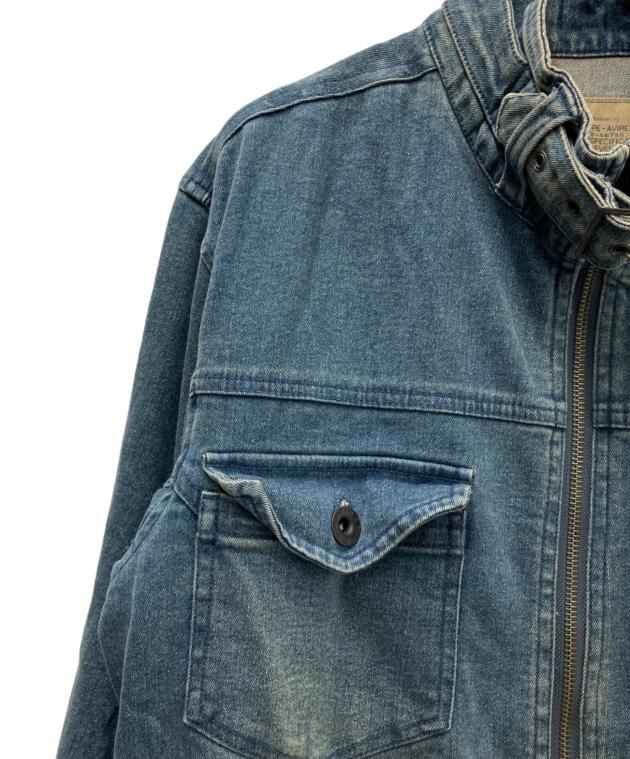 中古・古着通販】AVIREX (アヴィレックス) デニムつなぎ ブルー サイズ