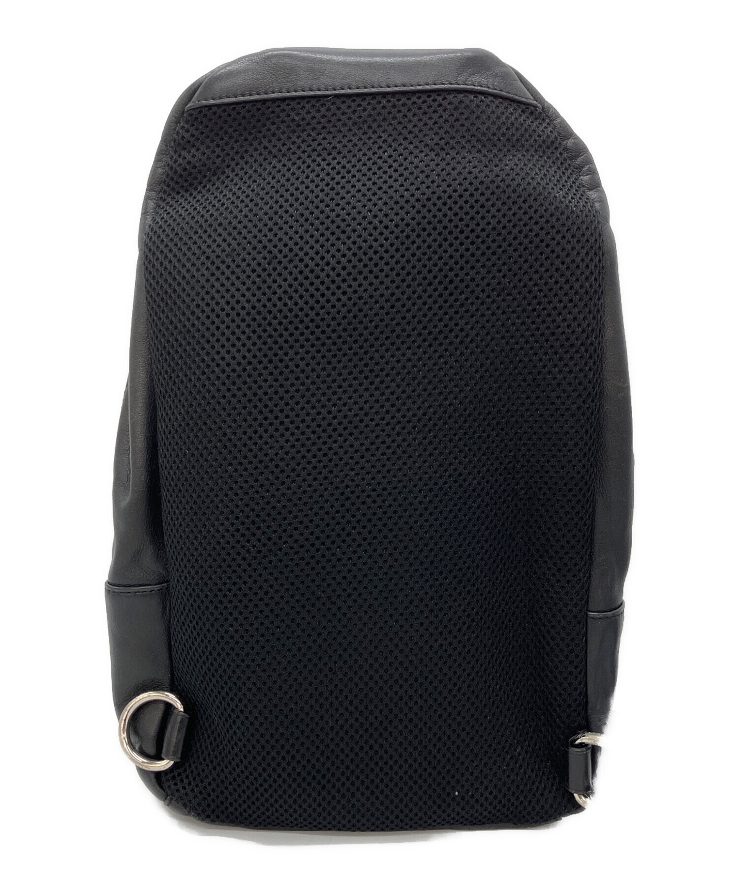 中古・古着通販】COACH (コーチ) ボディバッグ ブラック×グレー