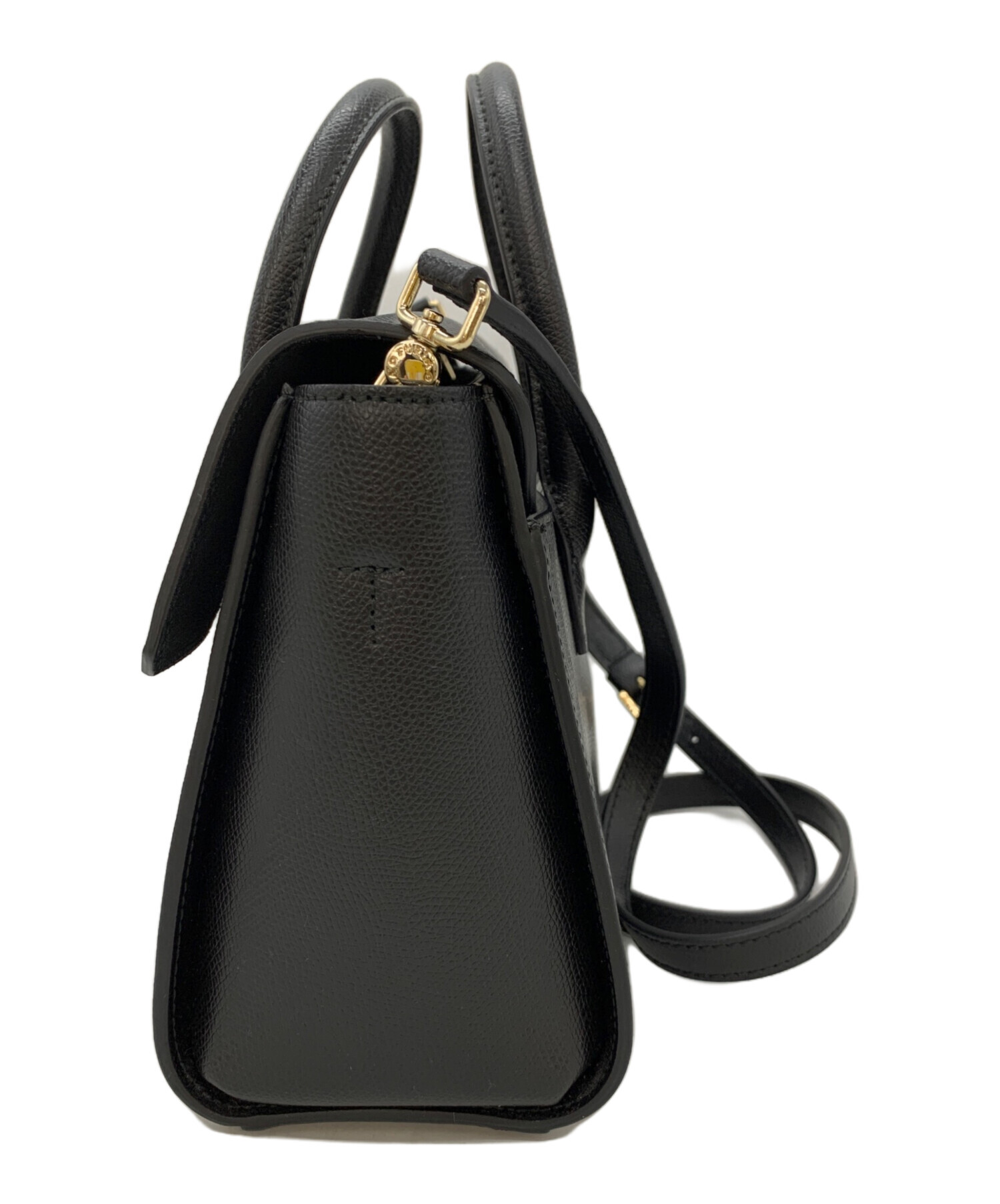 【美品】FURLA フルラ　2way バッグ　ショルダー 中古・古着通販】FURLA (フルラ) 2WAYショルダーバッグ ブラック