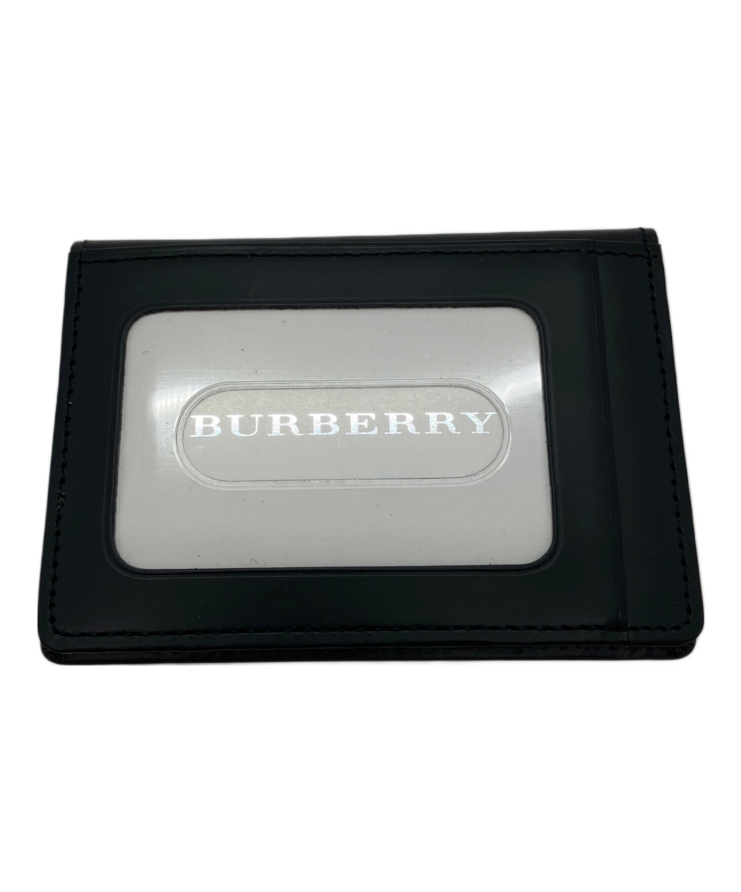 中古・古着通販】BURBERRY (バーバリー) パスケース ブラック