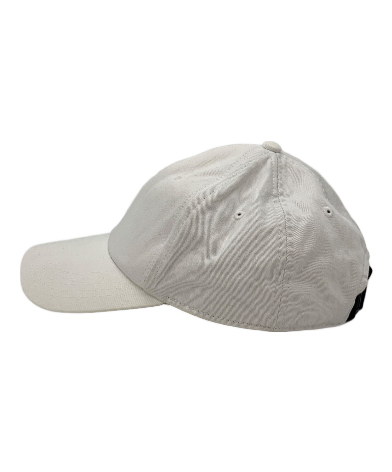 中古・古着通販】MONCLER (モンクレール) ロゴキャップ ホワイト