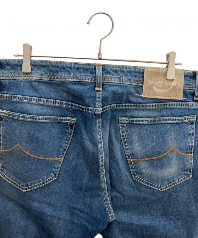 中古・古着通販】JACOB COHEN (ヤコブコーエン) デニムパンツ ブルー