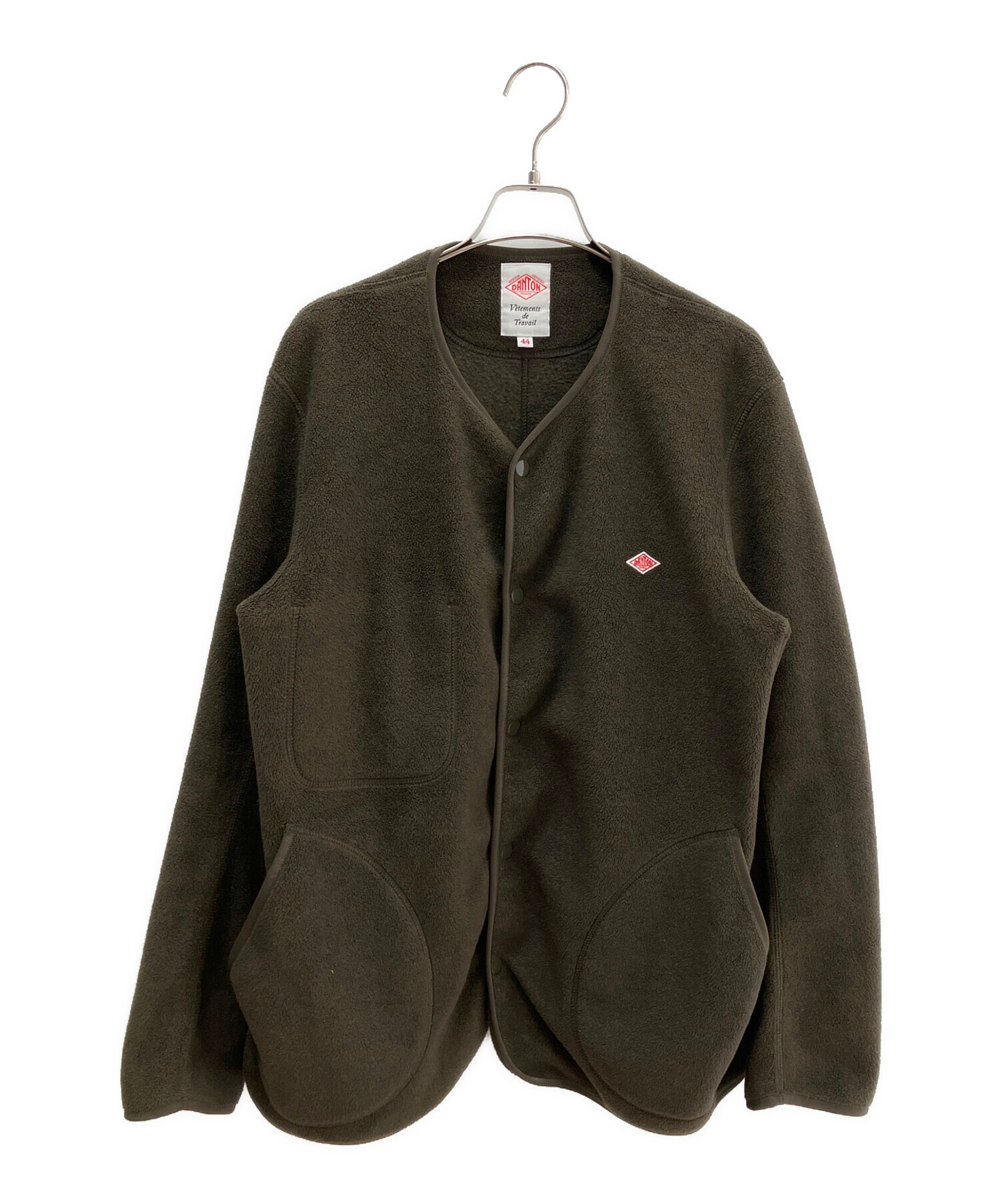 中古・古着通販】DANTON (ダントン) フリースジャケット オリーブ