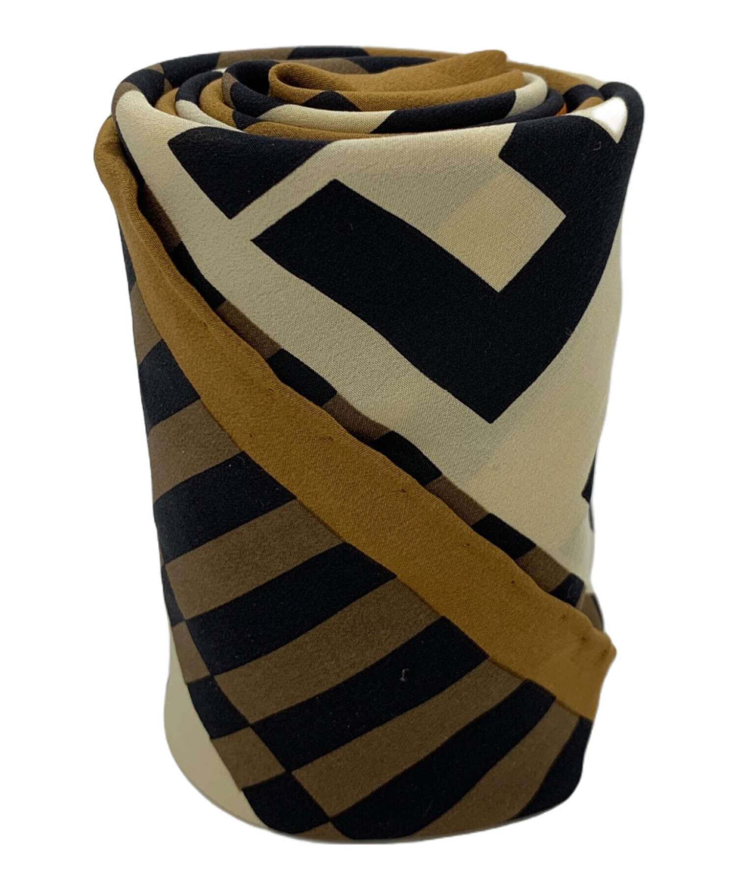 中古・古着通販】FENDI (フェンディ) シルクスカーフ ブラウン