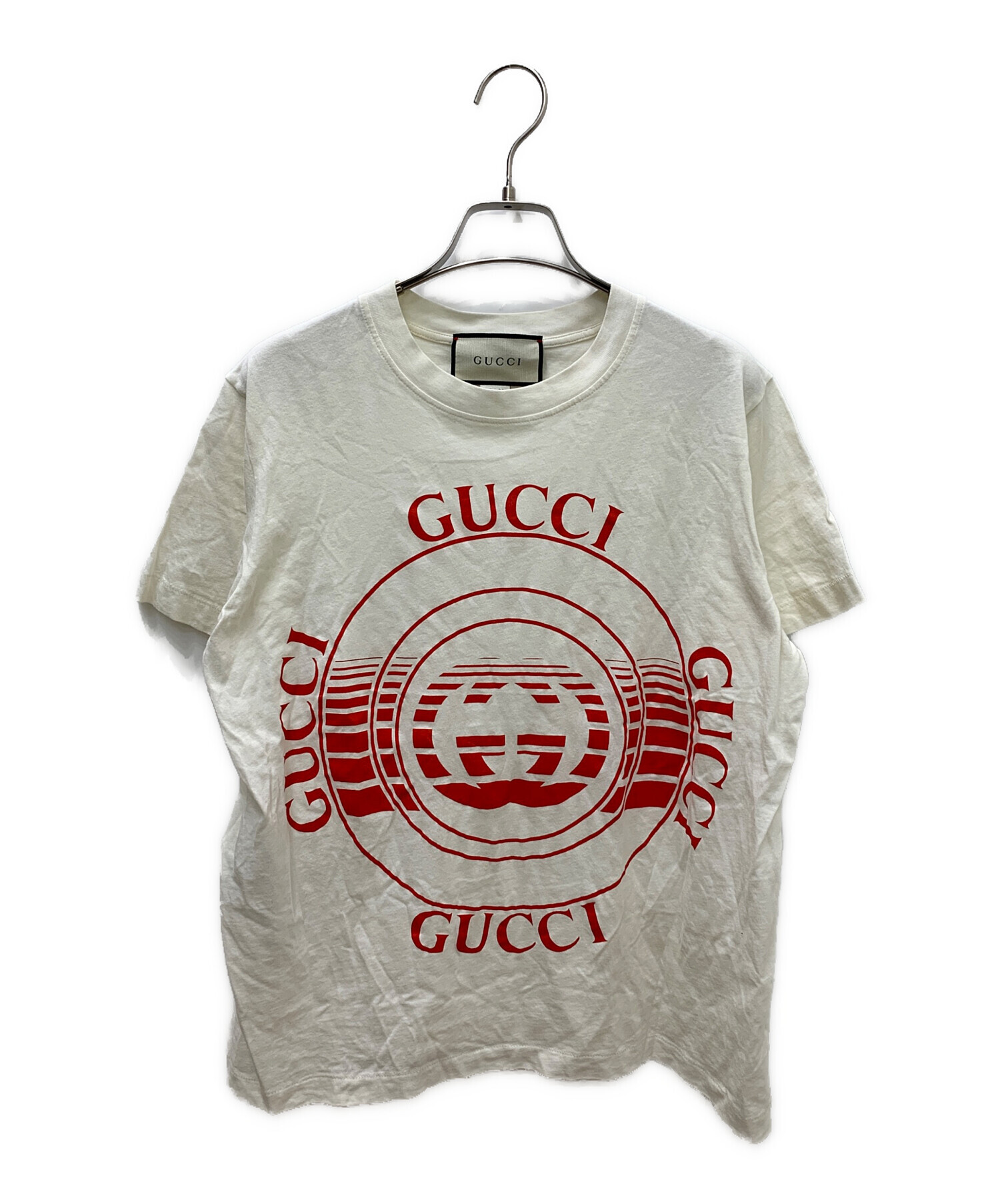中古・古着通販】GUCCI (グッチ) GUCCI(グッチ)半袖カットソーXJCQ8